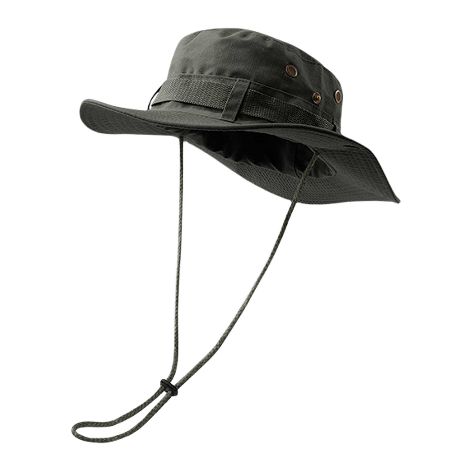 Adjustable Wide Brim Bucket Hat 14