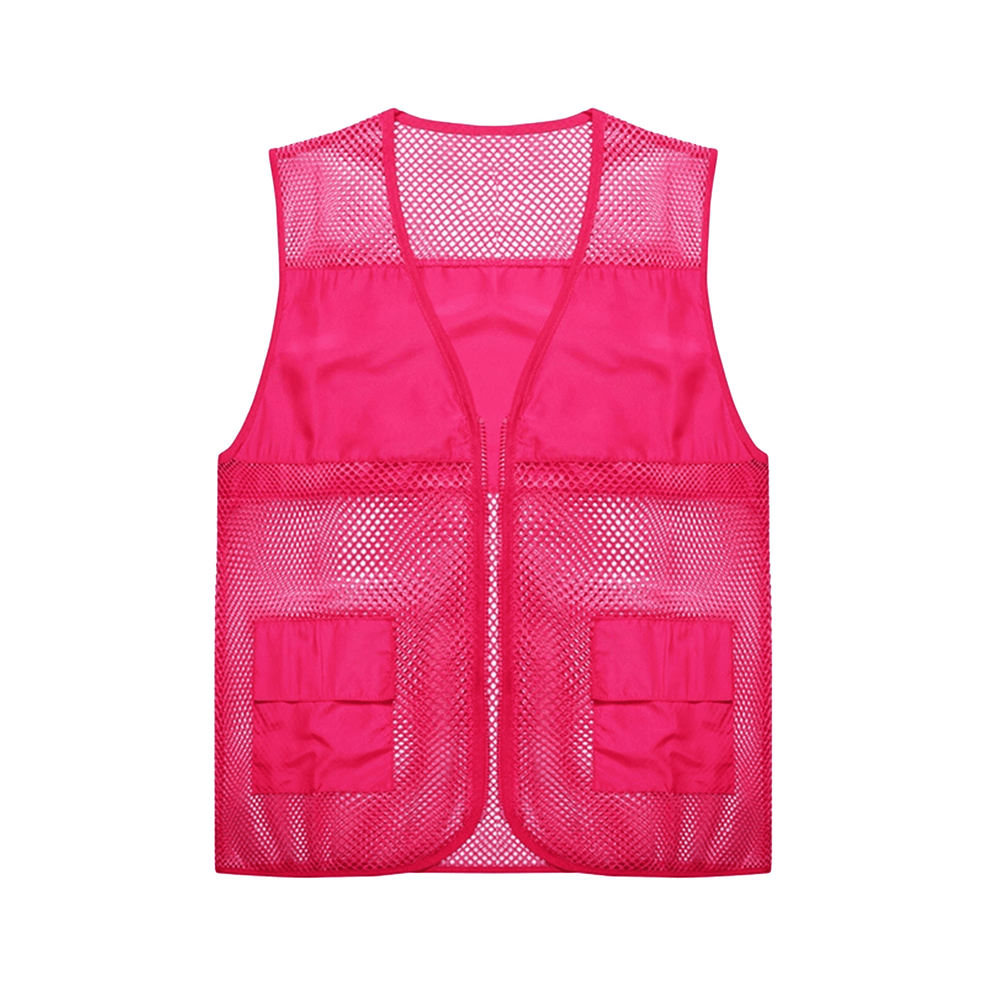 Unisex Mesh Breathable Multi-Pockets Vest 18