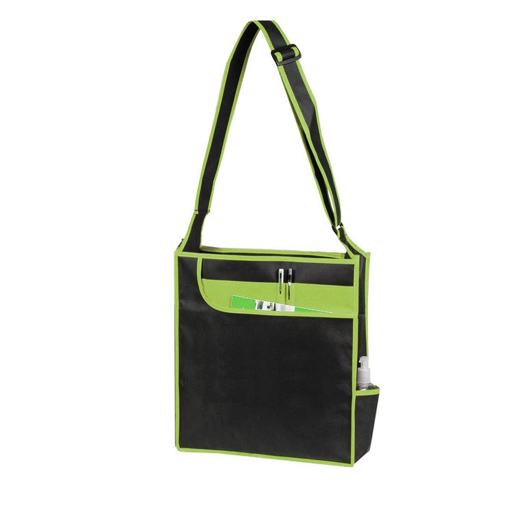 90+ GSM Non-Woven Recyclable Blois Messenger Bag 22