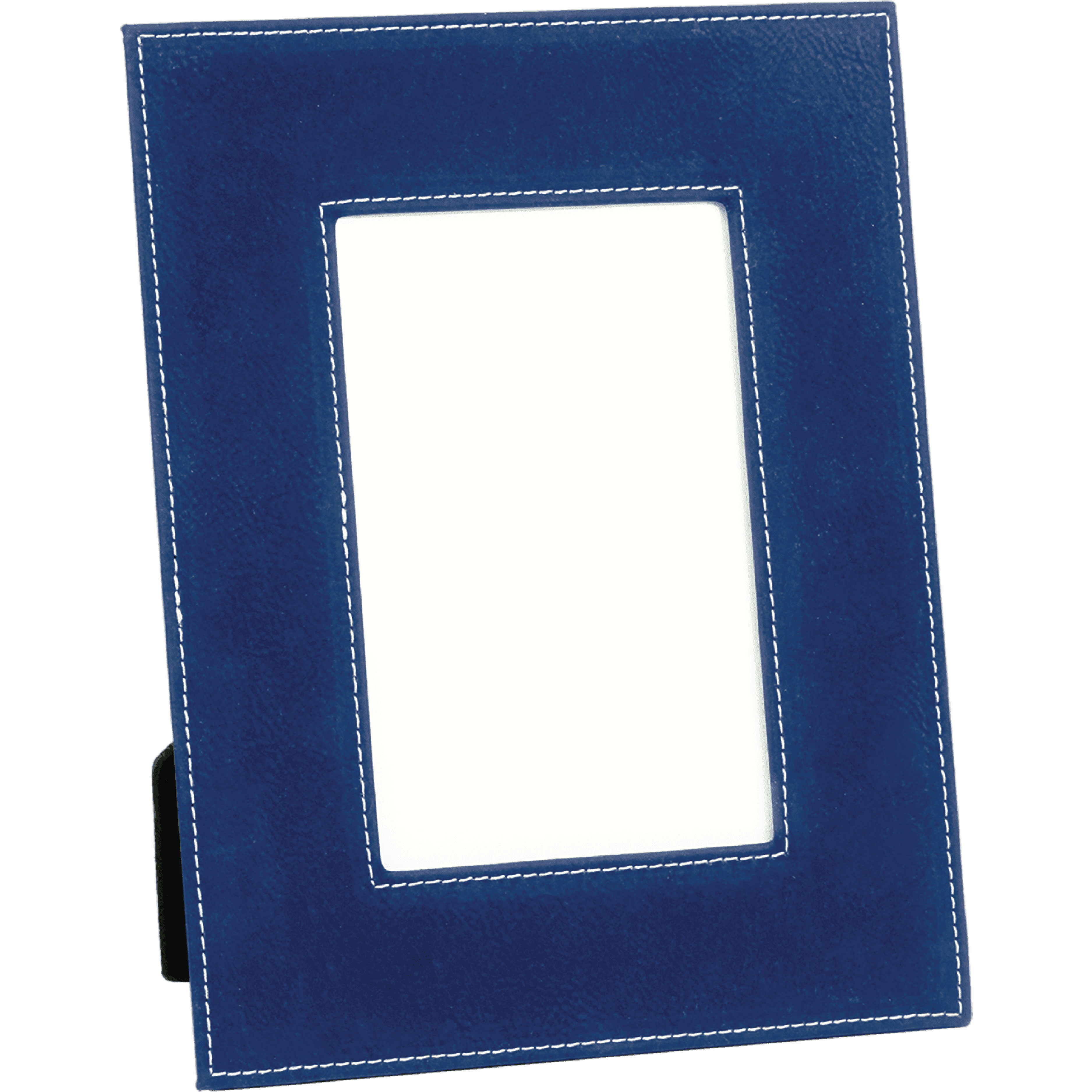 4" x 6" Blue & Silver Leatherette Photo Frame 8