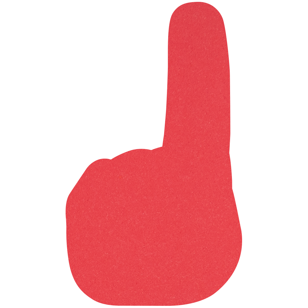 16" #1 Foam Finger 57