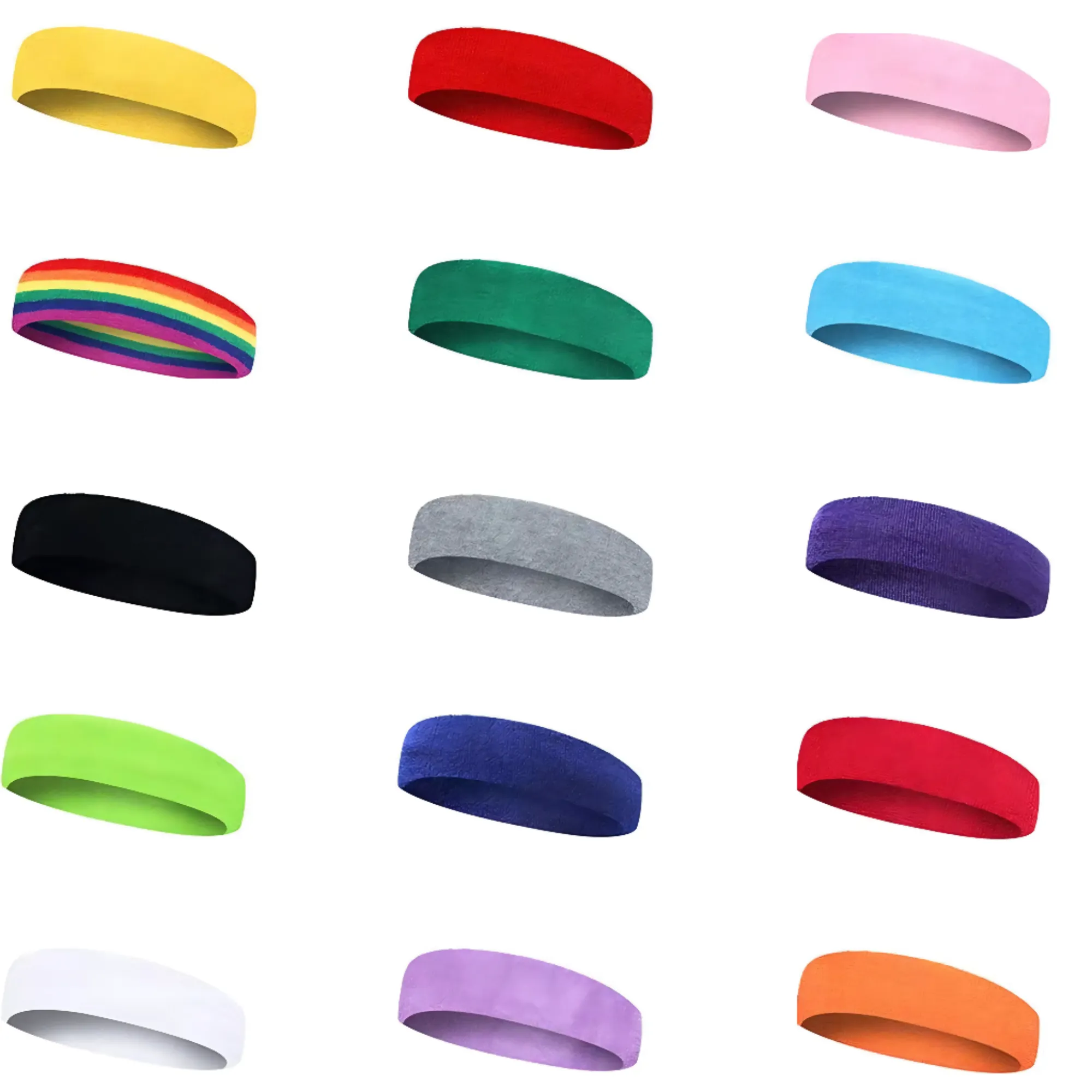 Heavyweight Terry Headband MOQ 100PCS