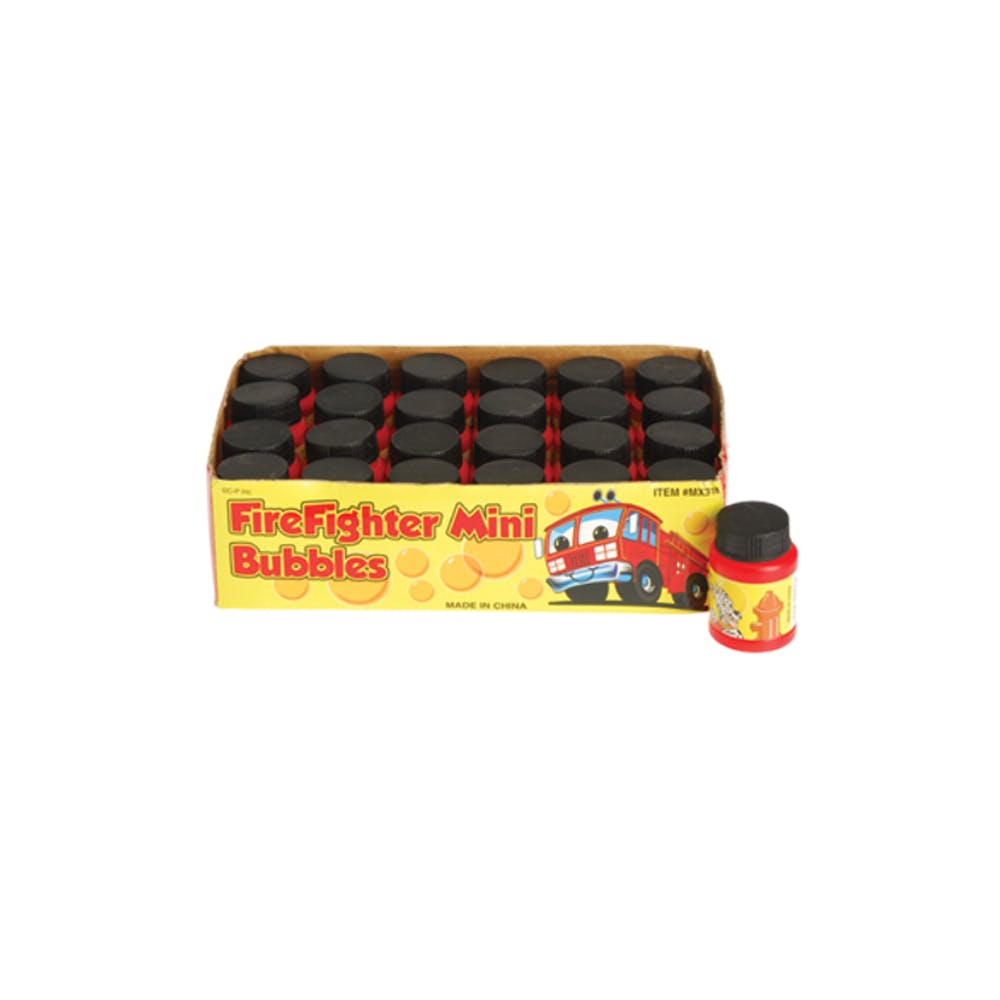 Firefighter Mini Bubbles - 1 oz 3