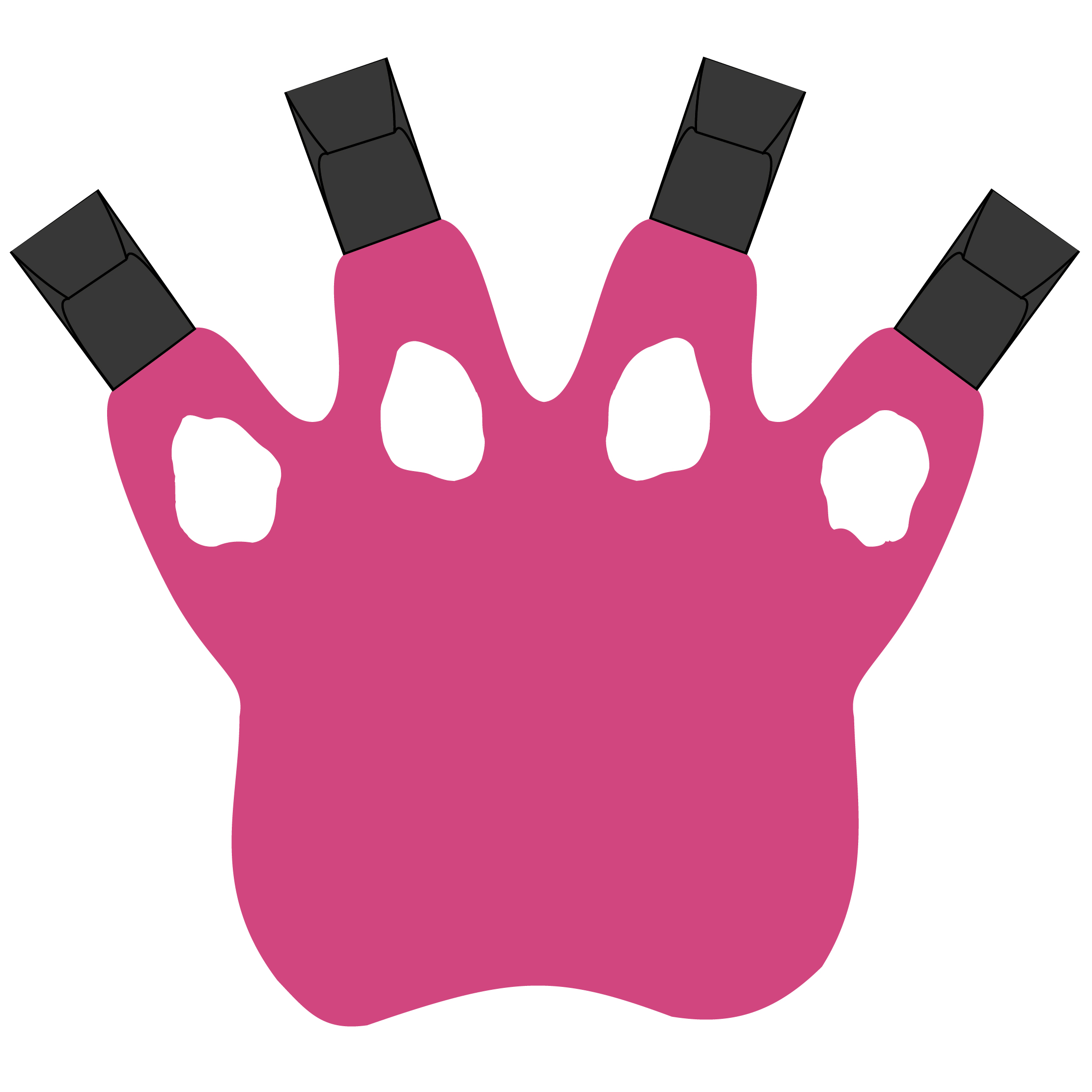 4 Claw Paw Mitt 38
