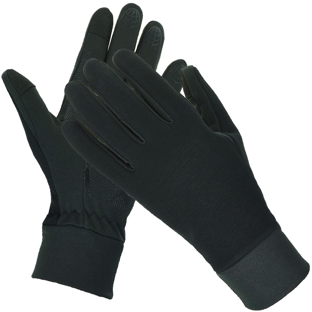 Warm touch screen gloves