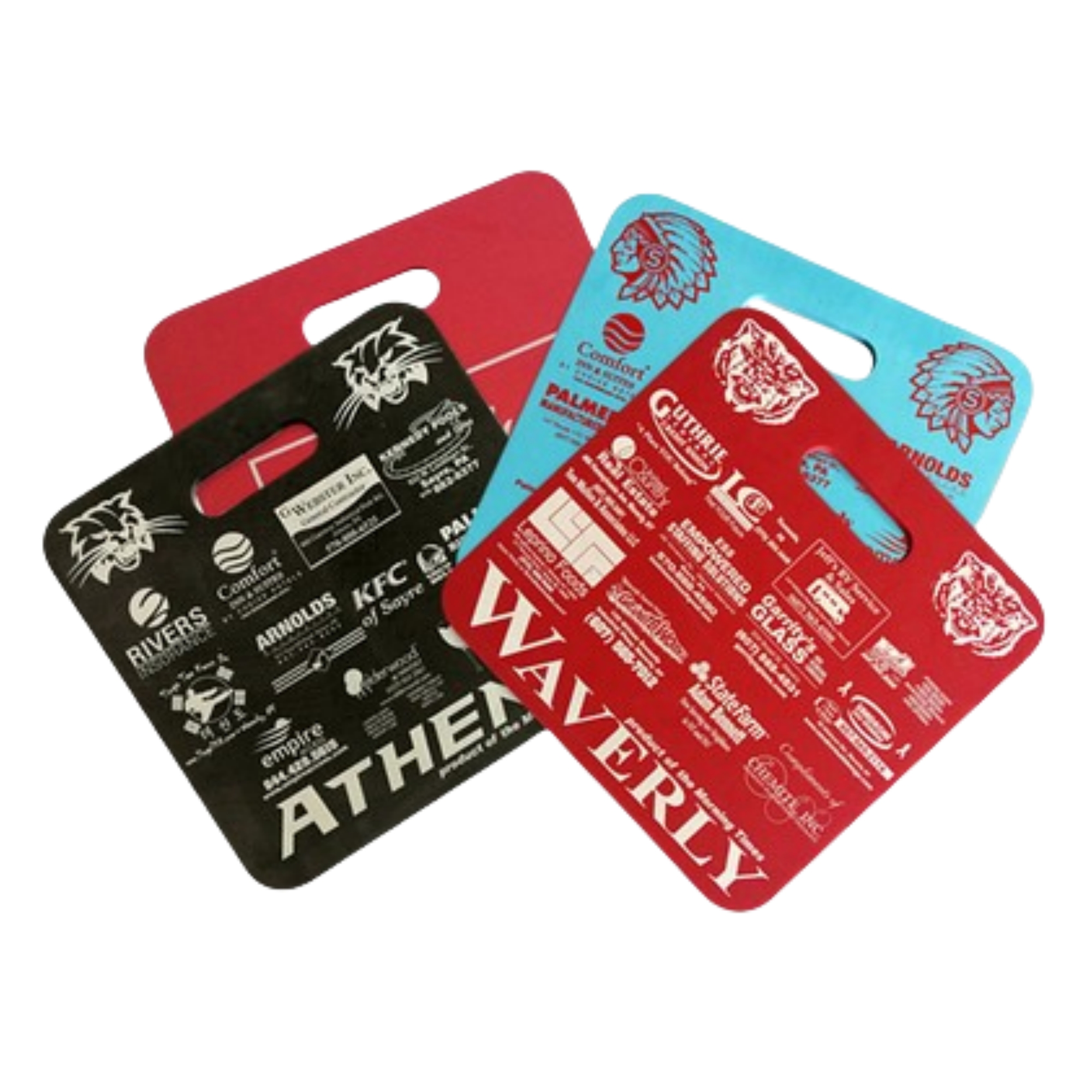 12", 0.2 Thick Waterproof Stadium Seat Cushion 4