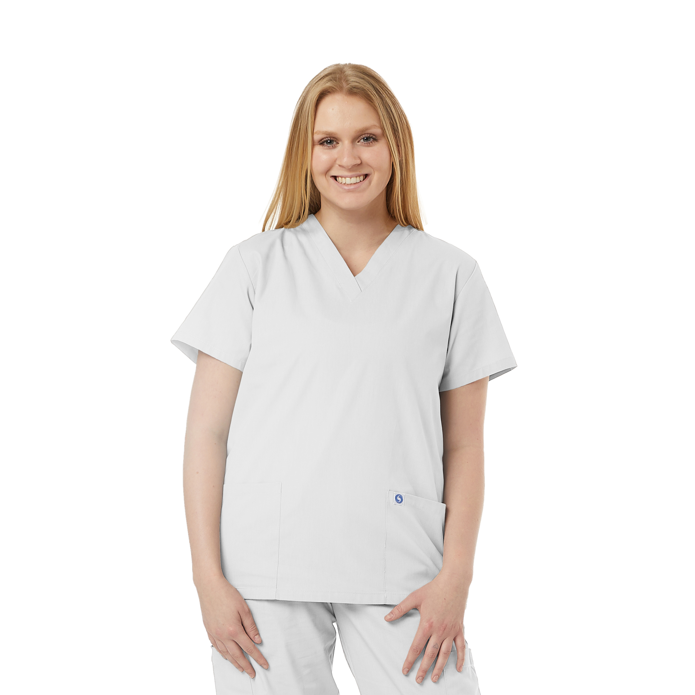 Unisex V-Neck Scrub Tunic 21