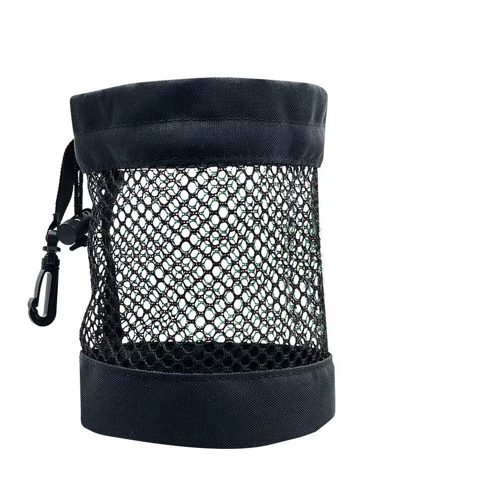 Small Nylon Drawstring Golf Net Bag 7