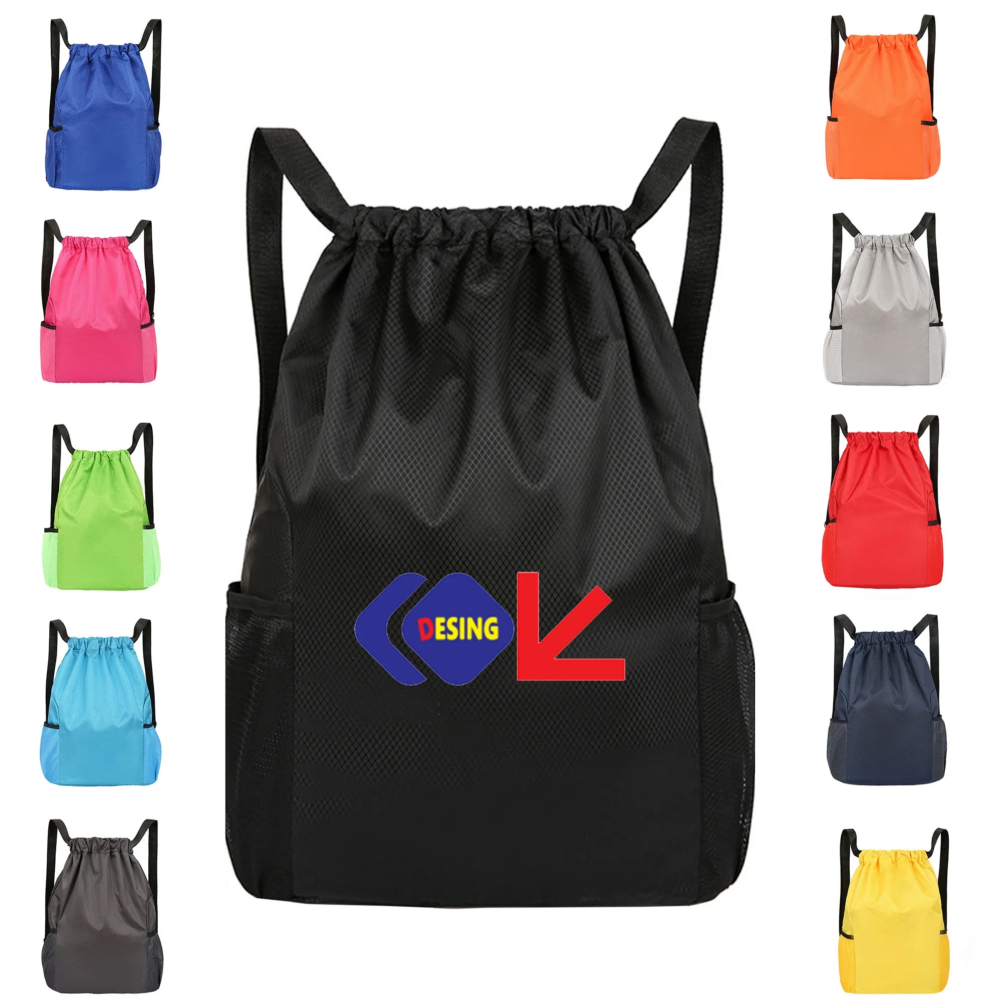 Drawstring Backpack Bag