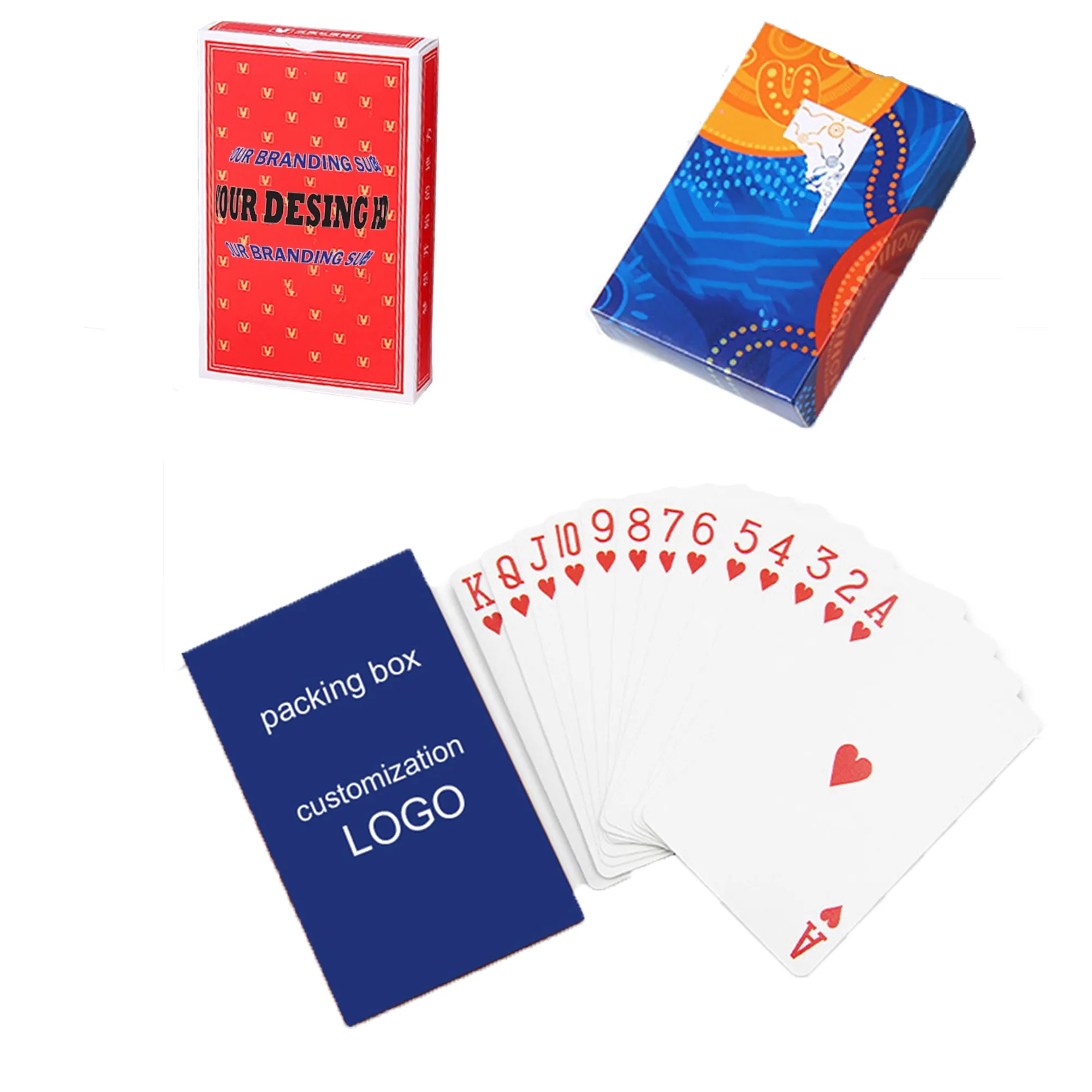 Full Color Customizable Smooth Surface Playing Cards 6