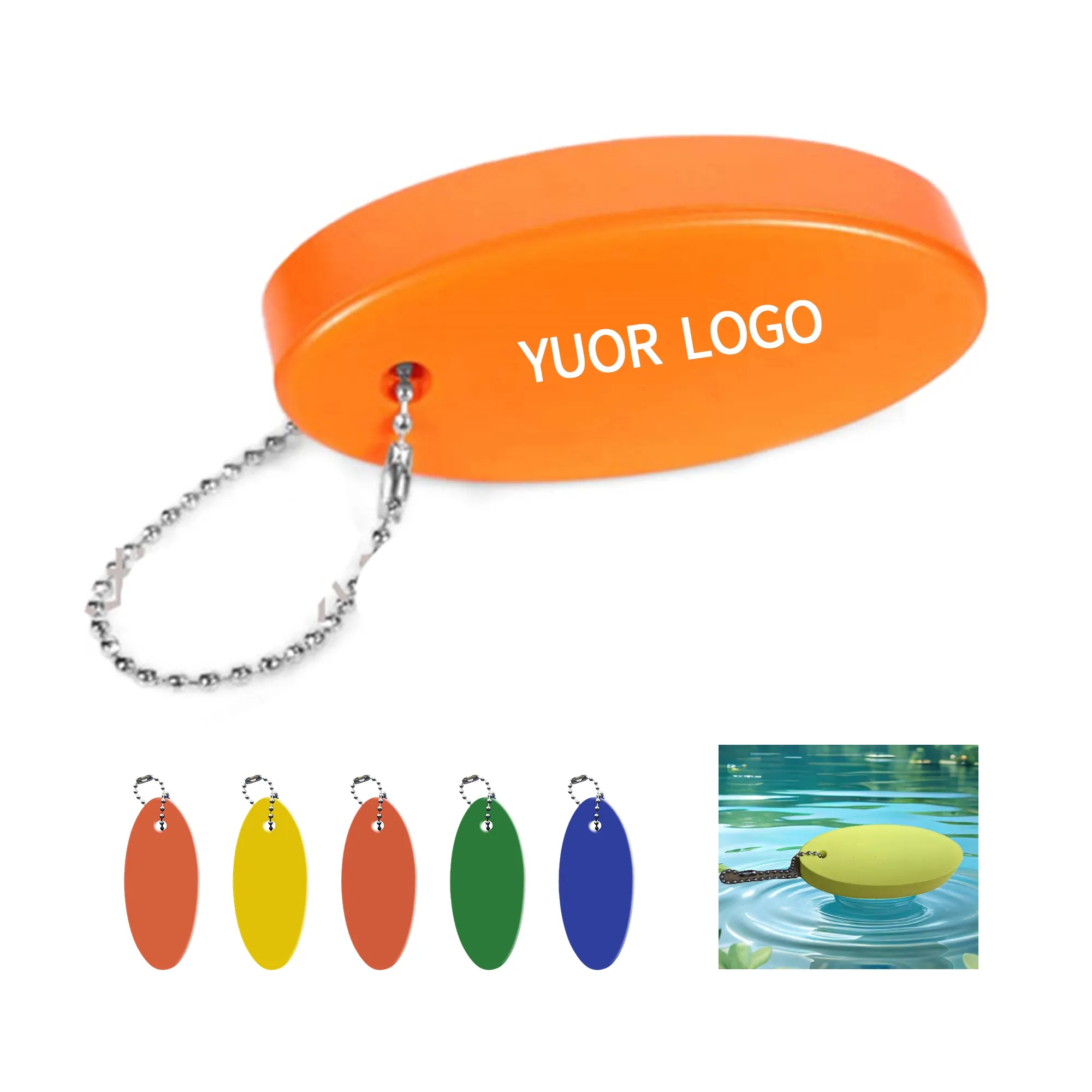 Lightweight Floating Keychain EVA Soft Durable Build