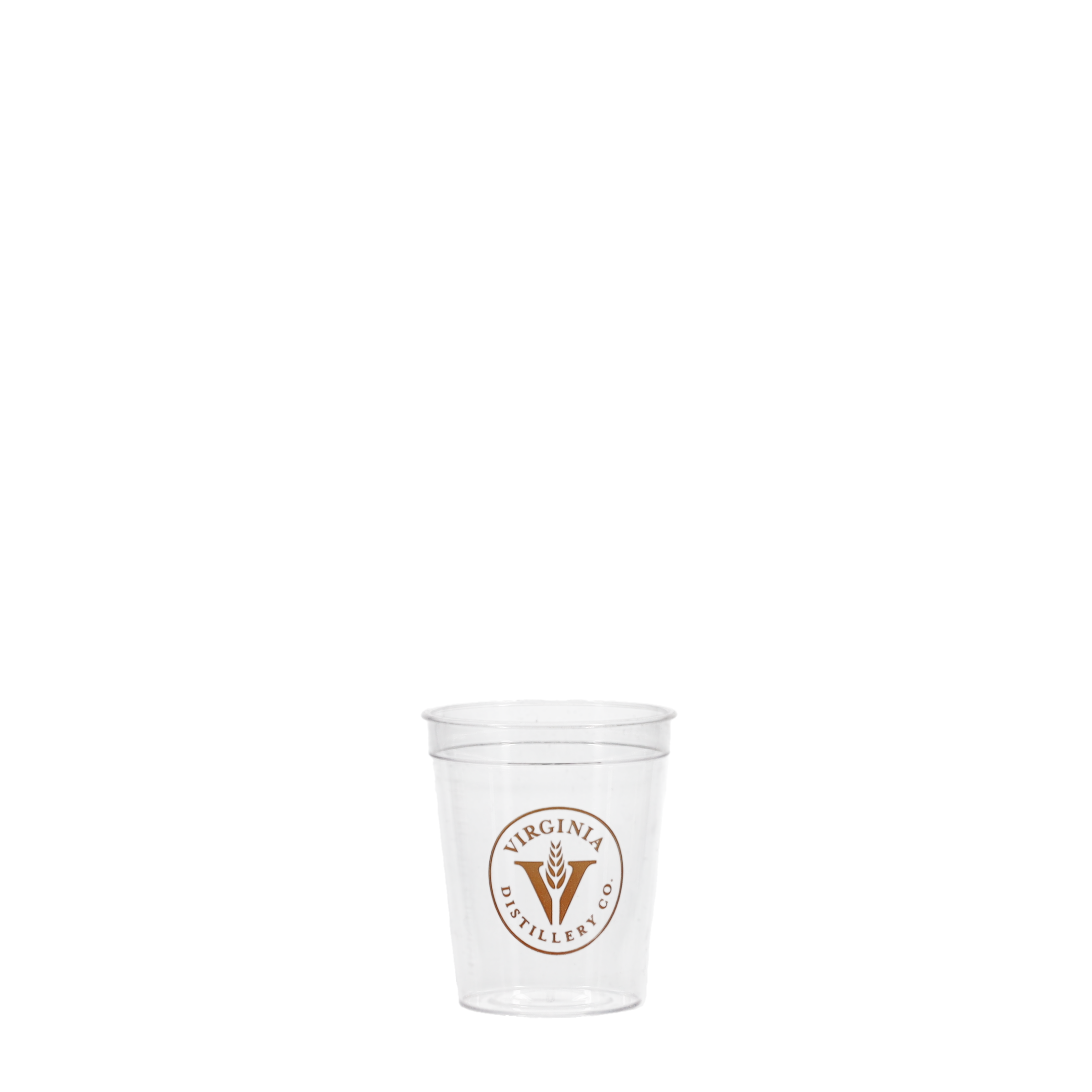 2 oz Hard Plastic Smooth Cup Clear Hi-Speed Print 6