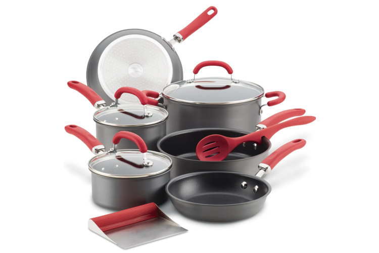 Rachael Ray Create Delicious 11-Piece Induction Cookware Set 4