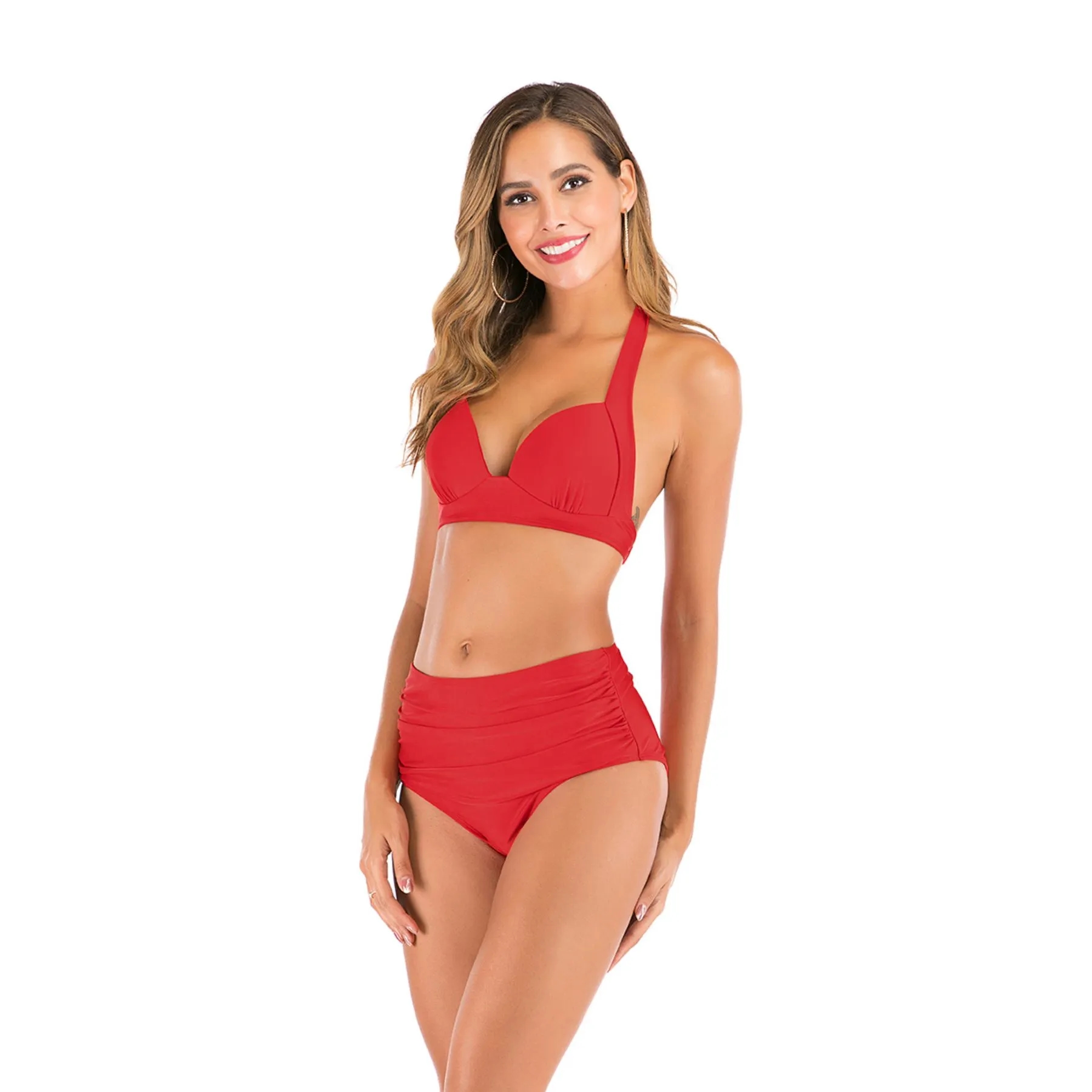 Women Two Piece Swimsuit Sexy Swimwear Bikini Sets 39
