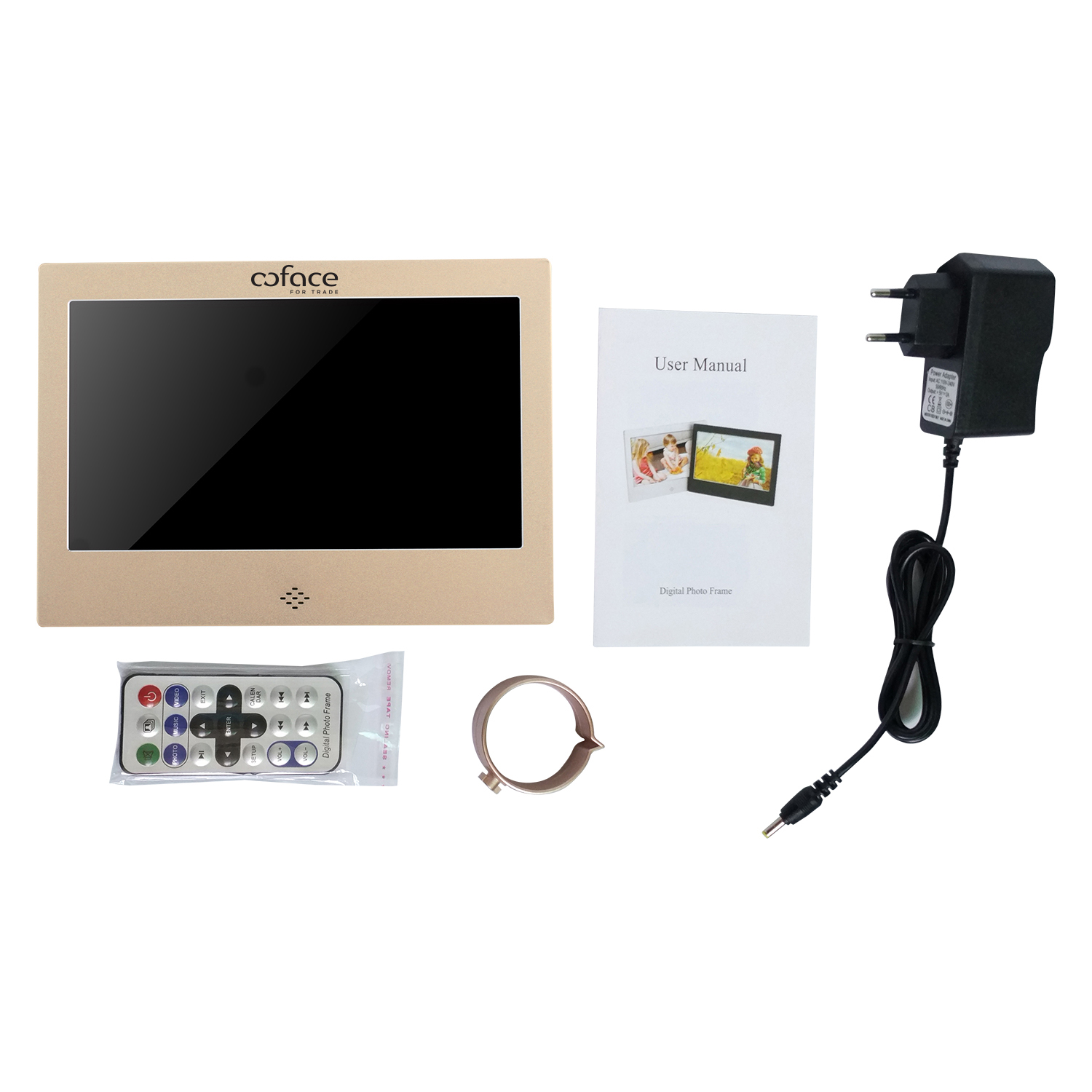 7" LCD Digital Photo Frame W/Glossy Finish 11