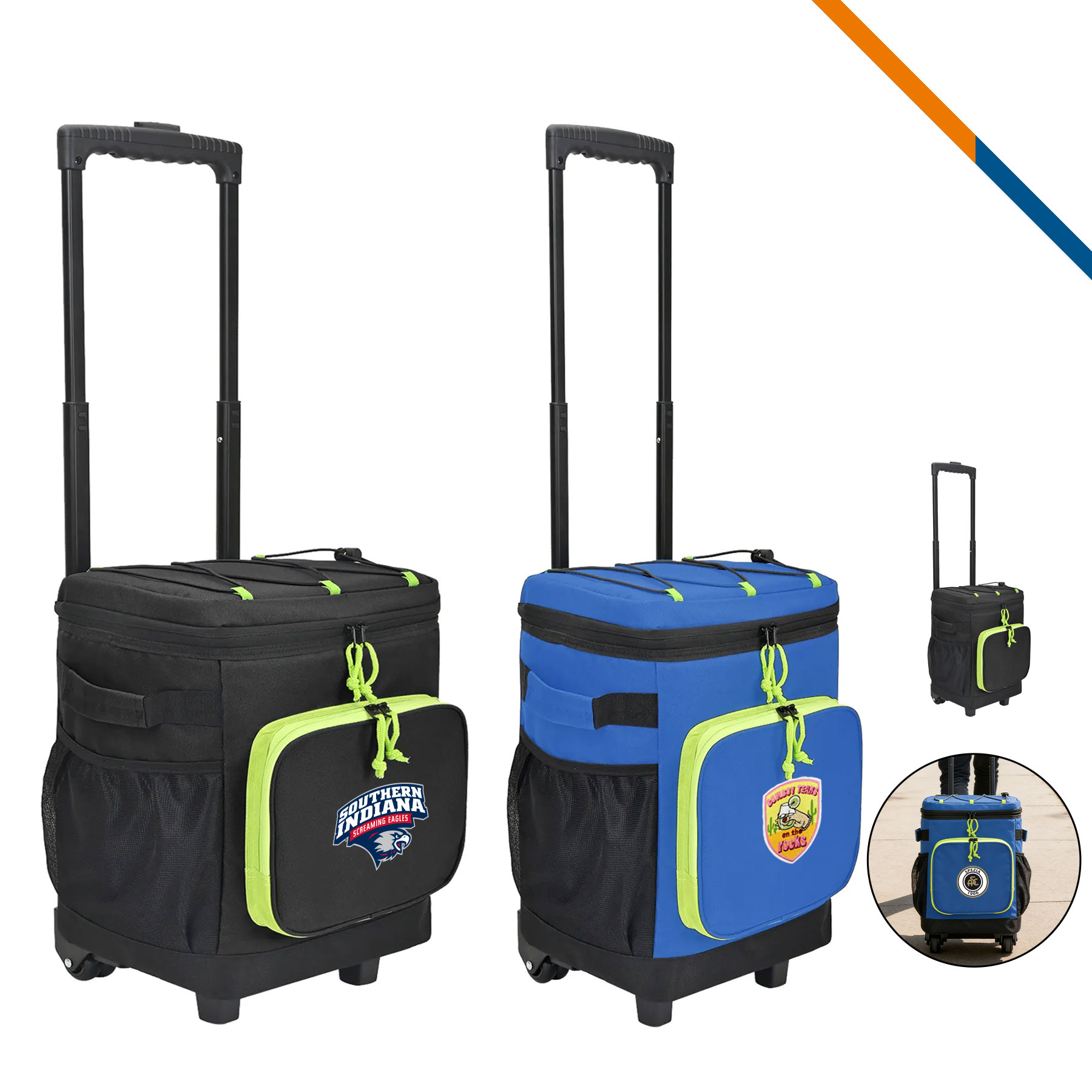 CoolRover Collapsible Rolling Cooler Bag