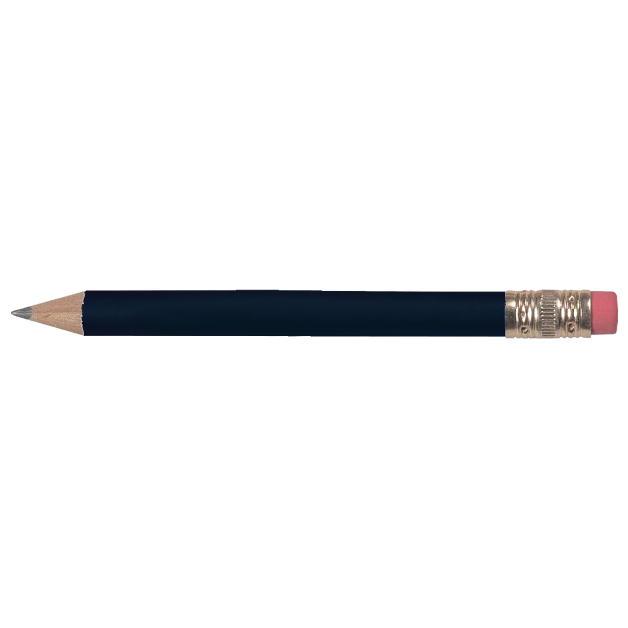 Round Golf Pencil w/Eraser 12