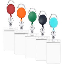 Badge Reels with Swivel Clip and ID Protector
