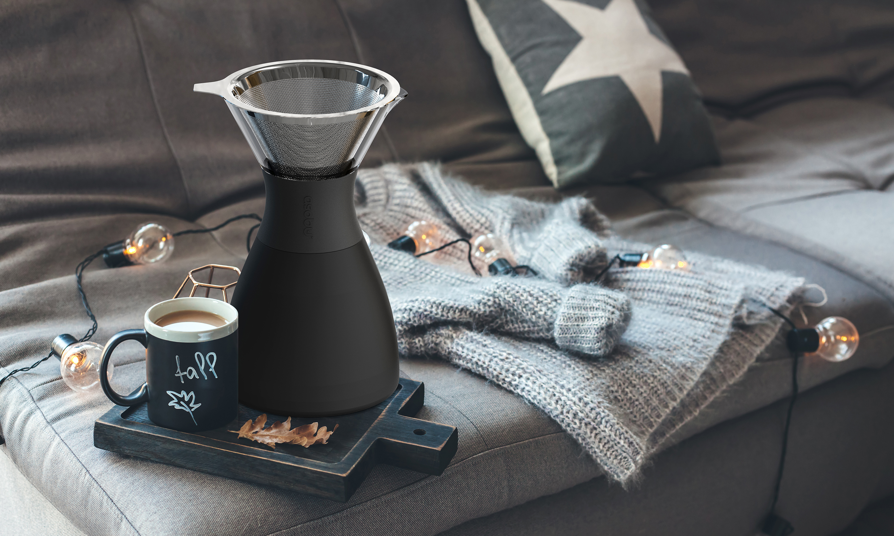 Asobu 40 Oz. Pourover Insulated Coffee Maker 74