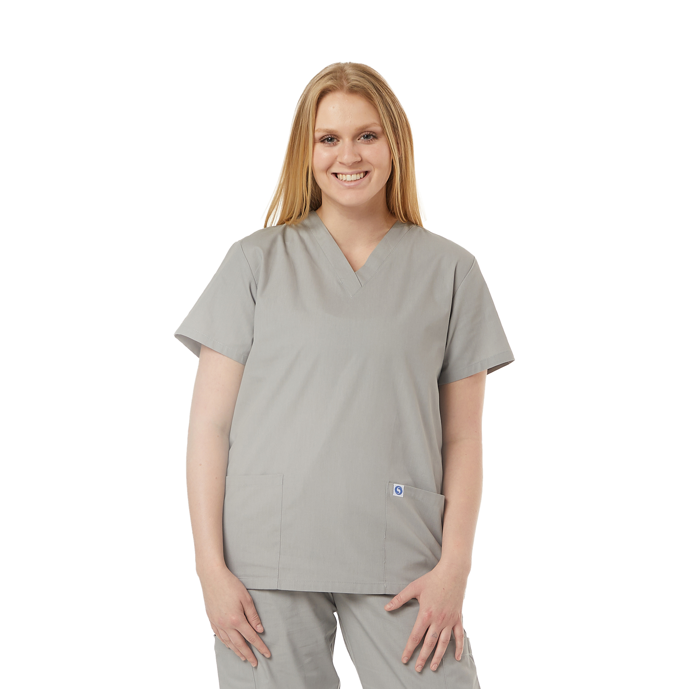 Unisex V-Neck Scrub Tunic 23