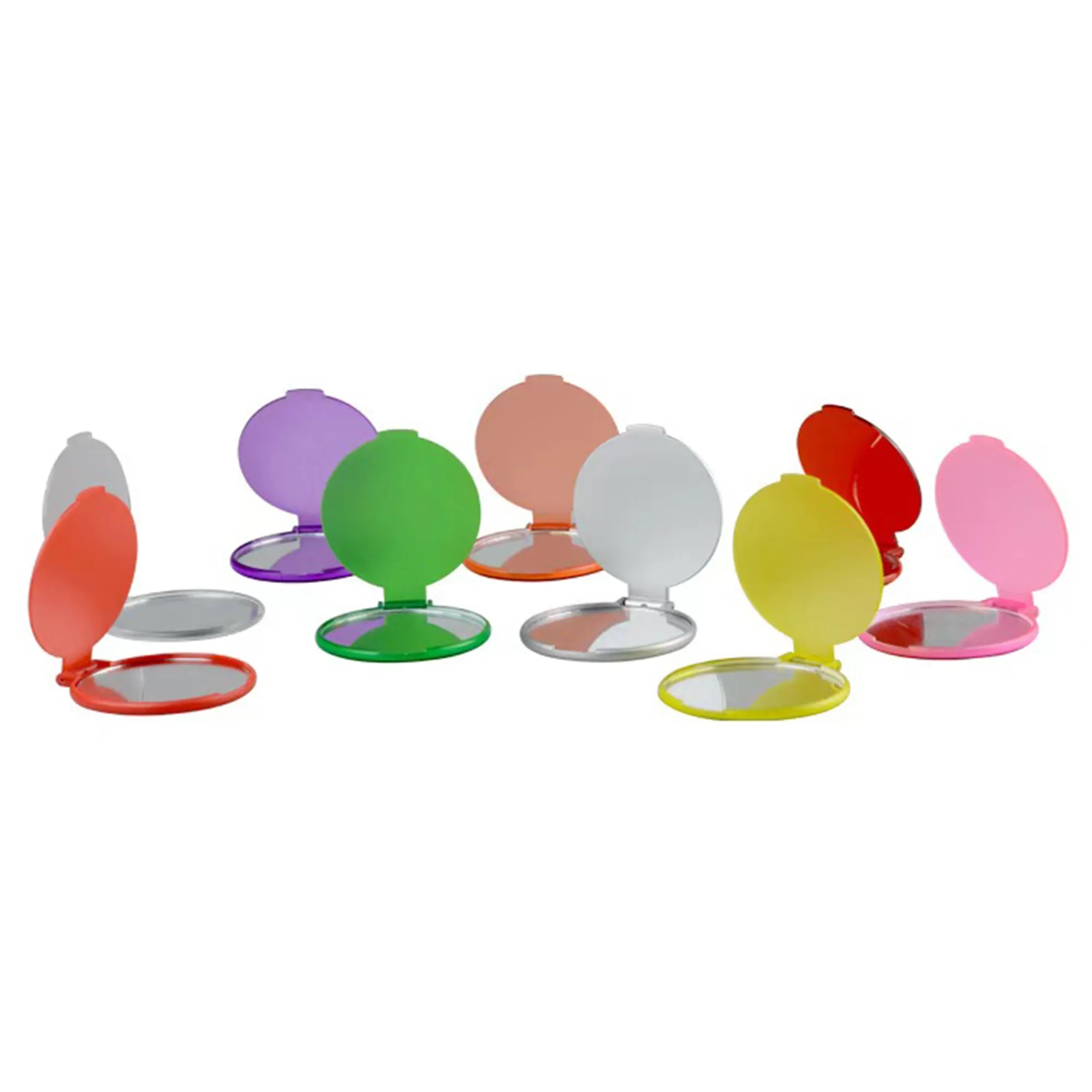 Plastic Makeup Mirror With Customizable Logo 10