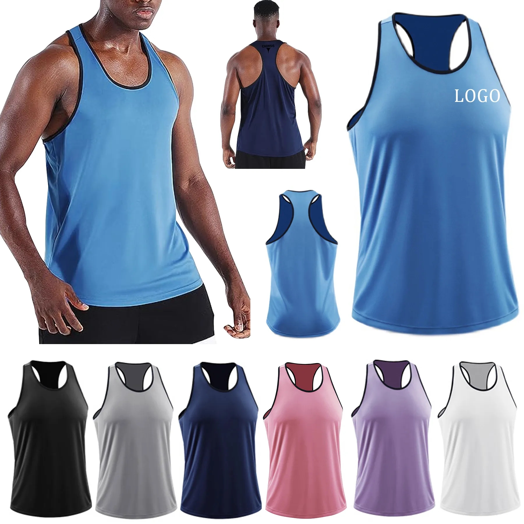 Men's Gym Muscle Tank Top 6