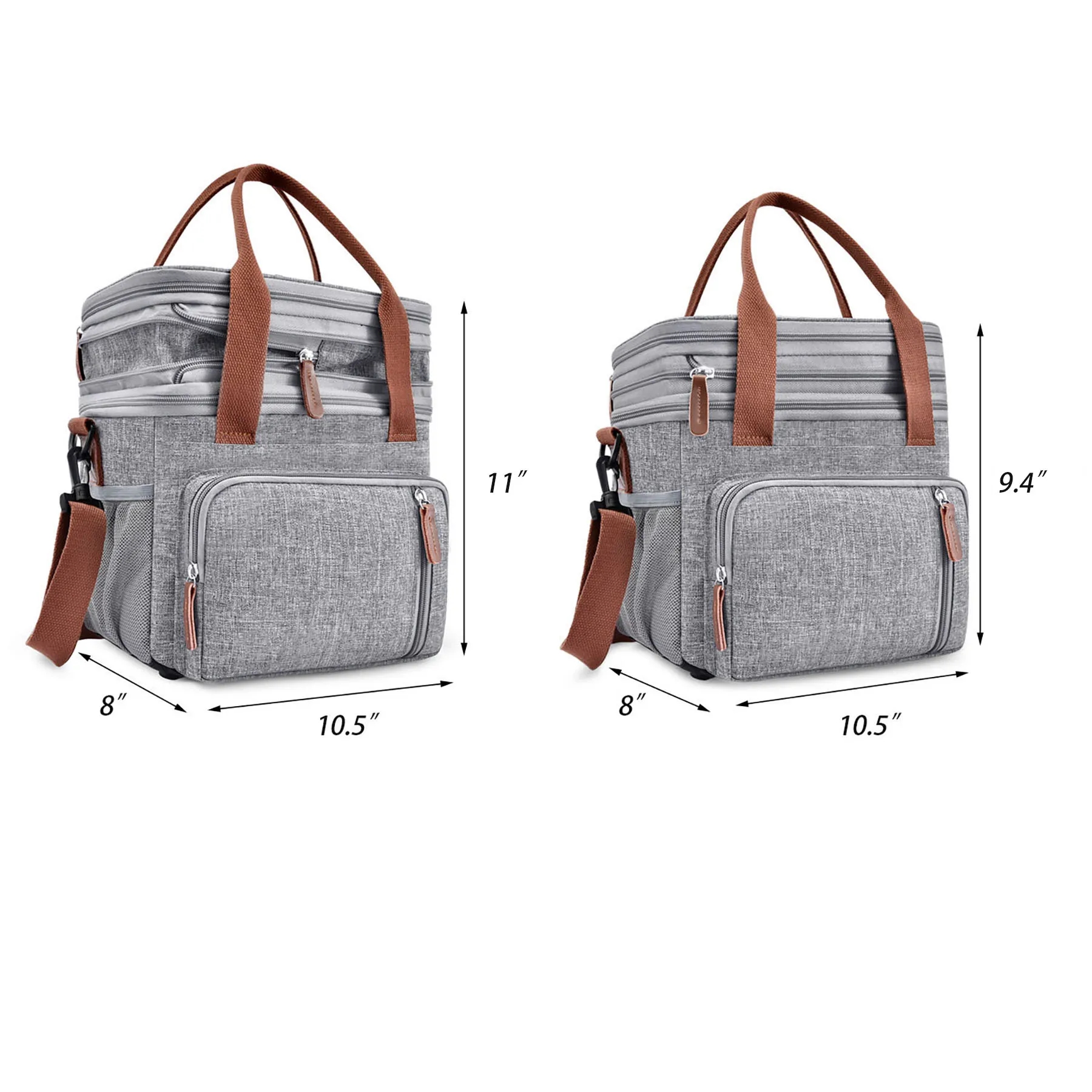 Dual Insulated Cooler Bag 16