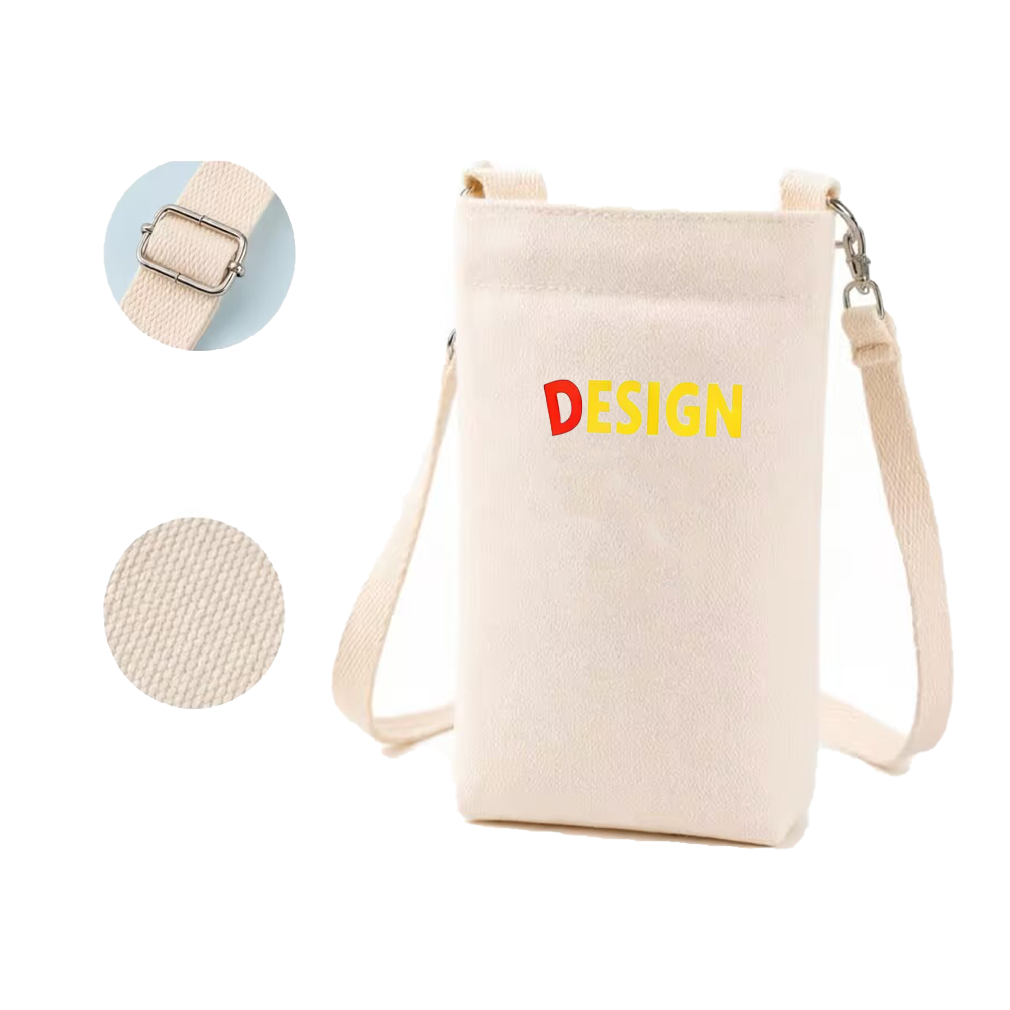 Adjustable Canvas Bottle Carry 2