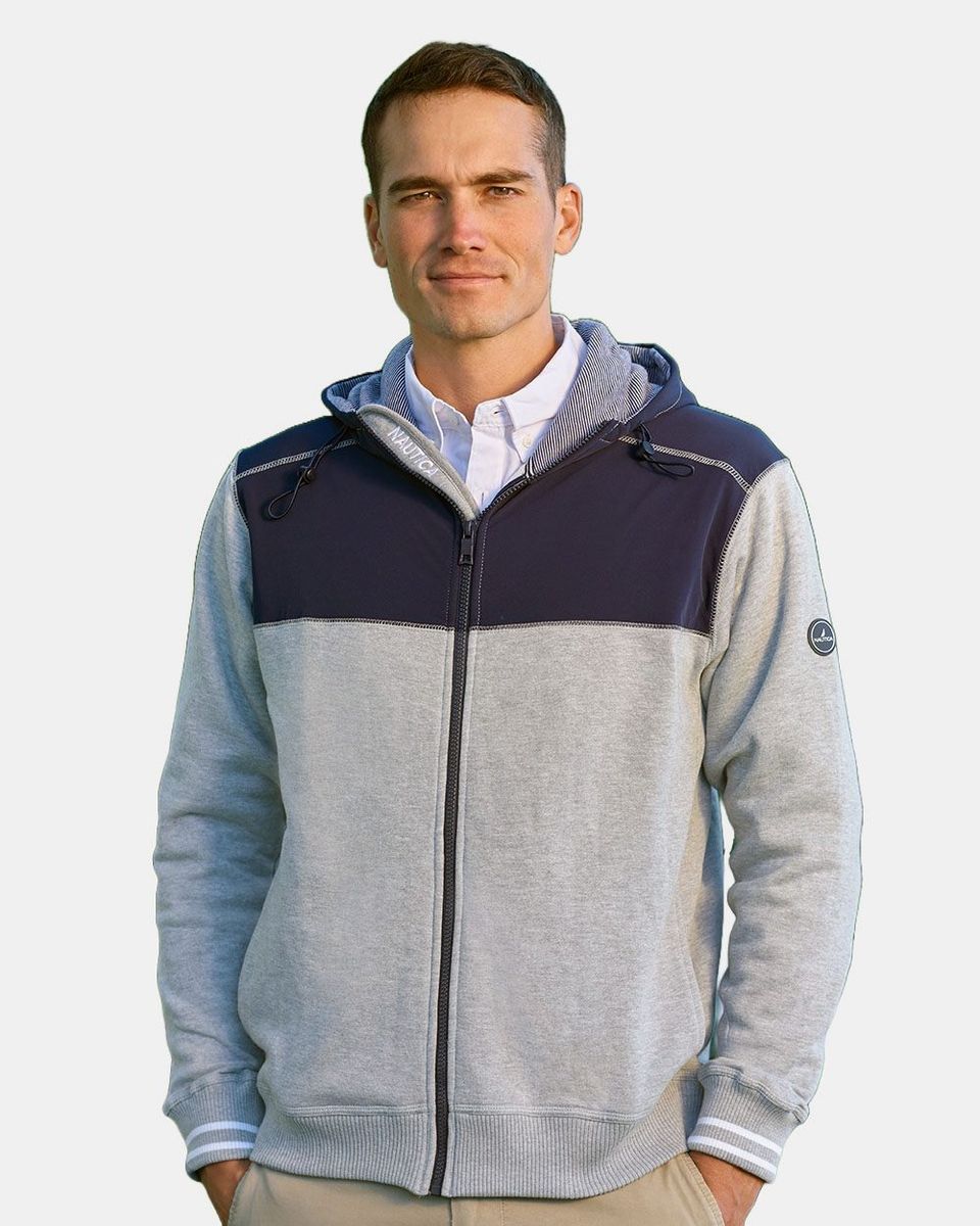 Men's Navigator Fleece Hooded Full-Zip Jacket - N17582