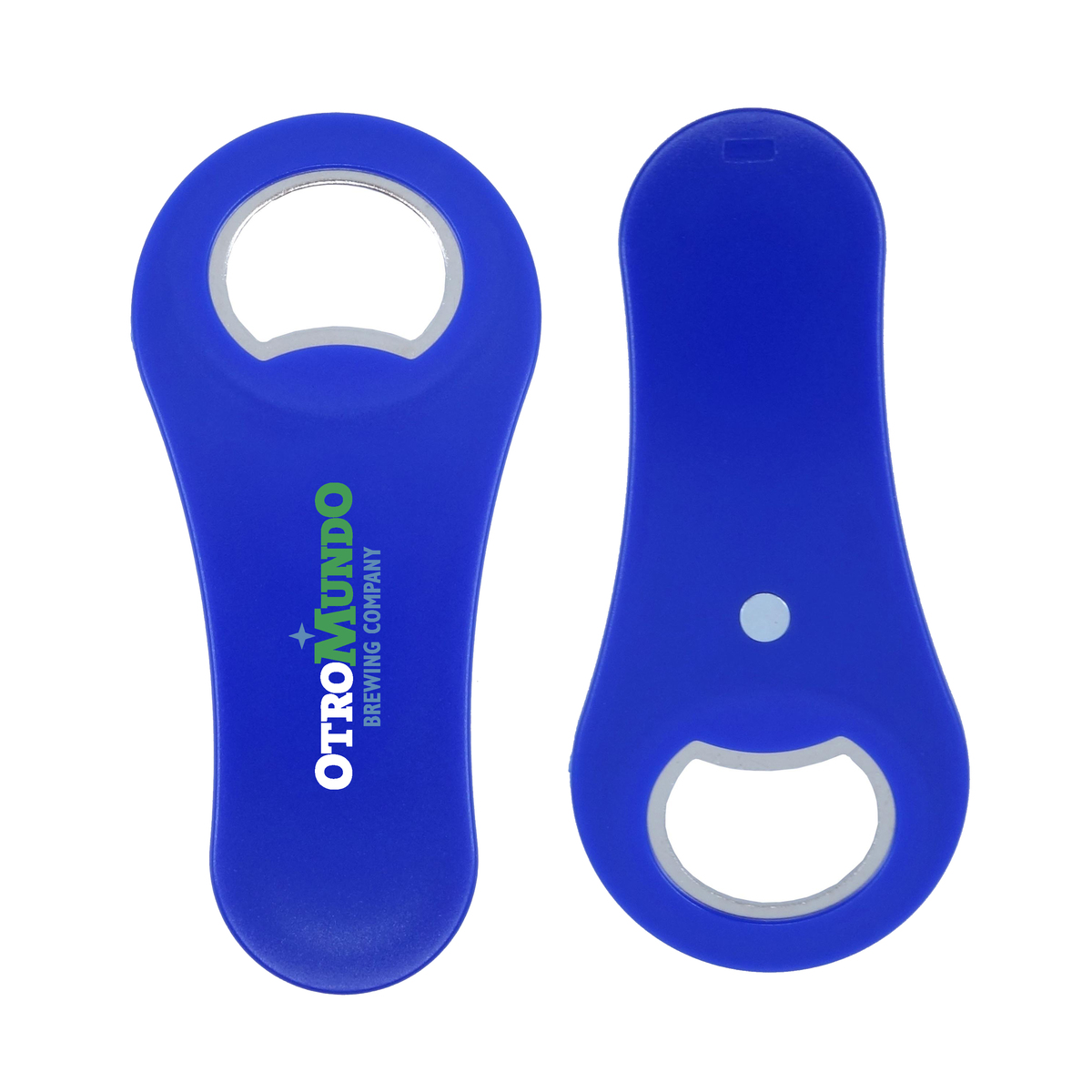 Rounded Bottle Opener With OPEN100 BigPromotions