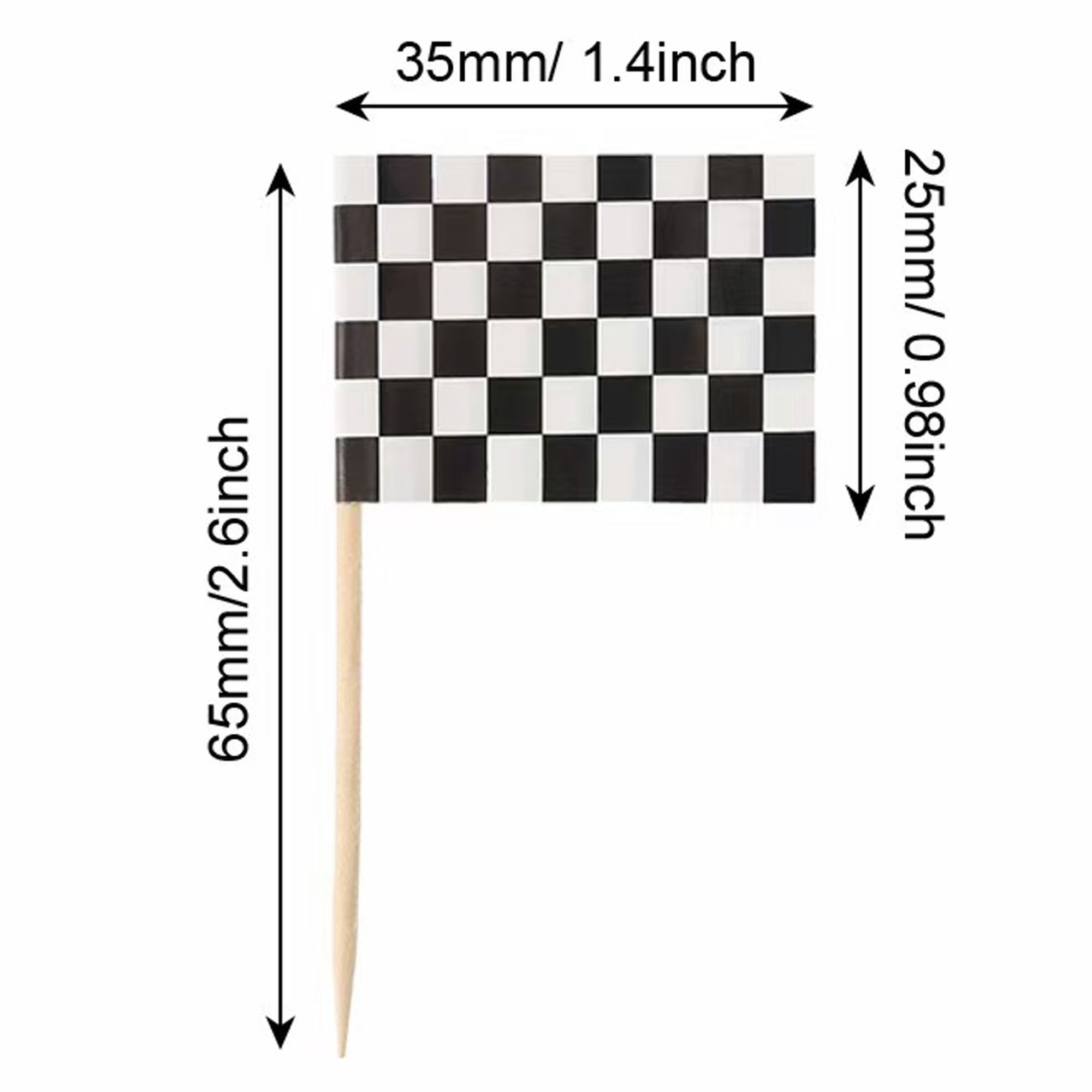 Full-Color Custom Toothpick Flags for Events and Promotions 9