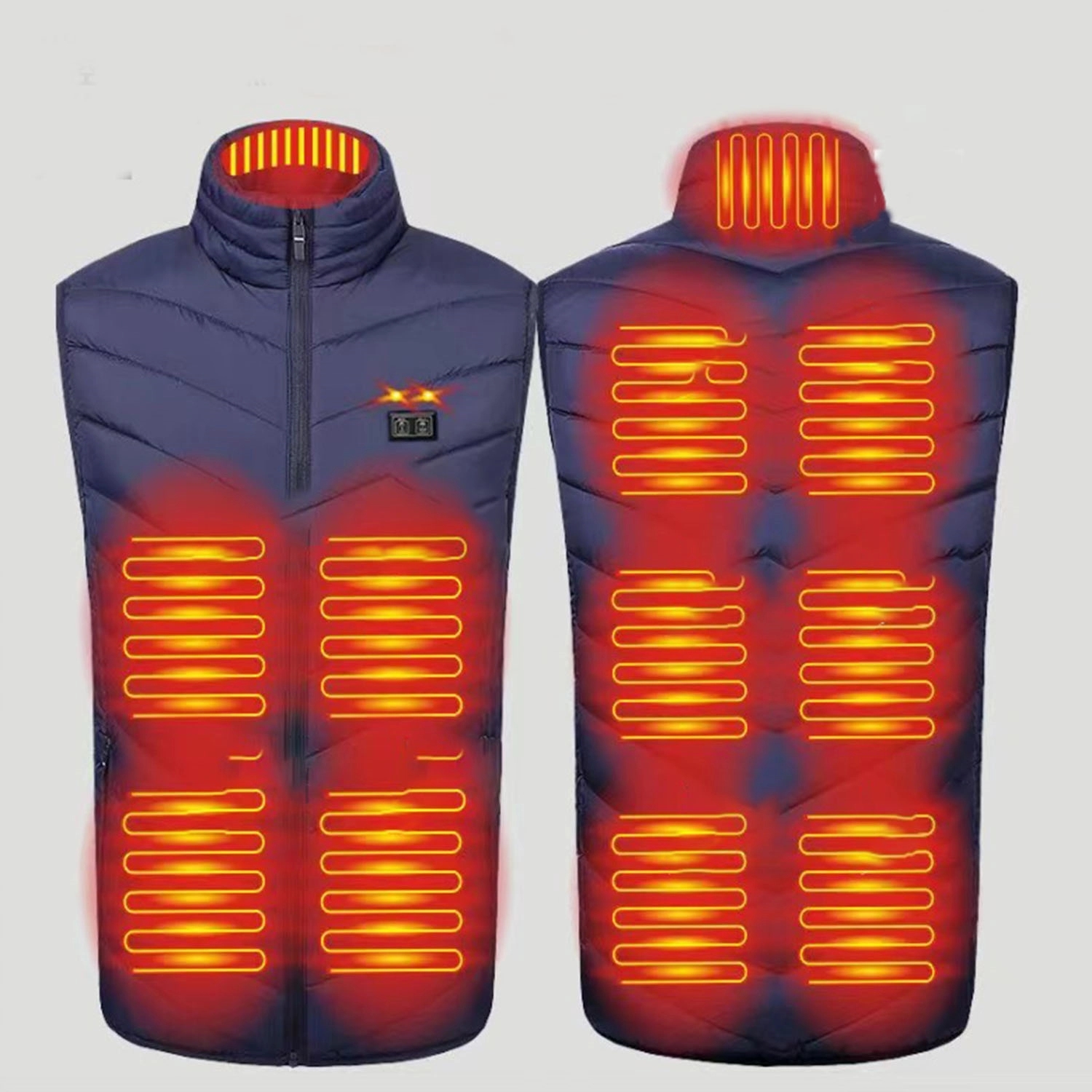 11 Heating Areas Warming Heated Unisex Vest