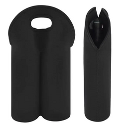 Two Bottle Insulated Neoprene Wine Holder