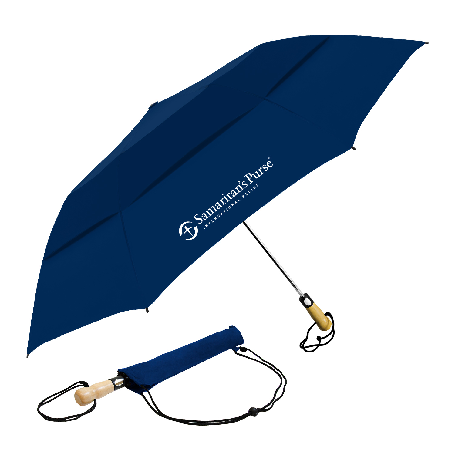 The Vented Little Giant Folding Golf Umbrella 41