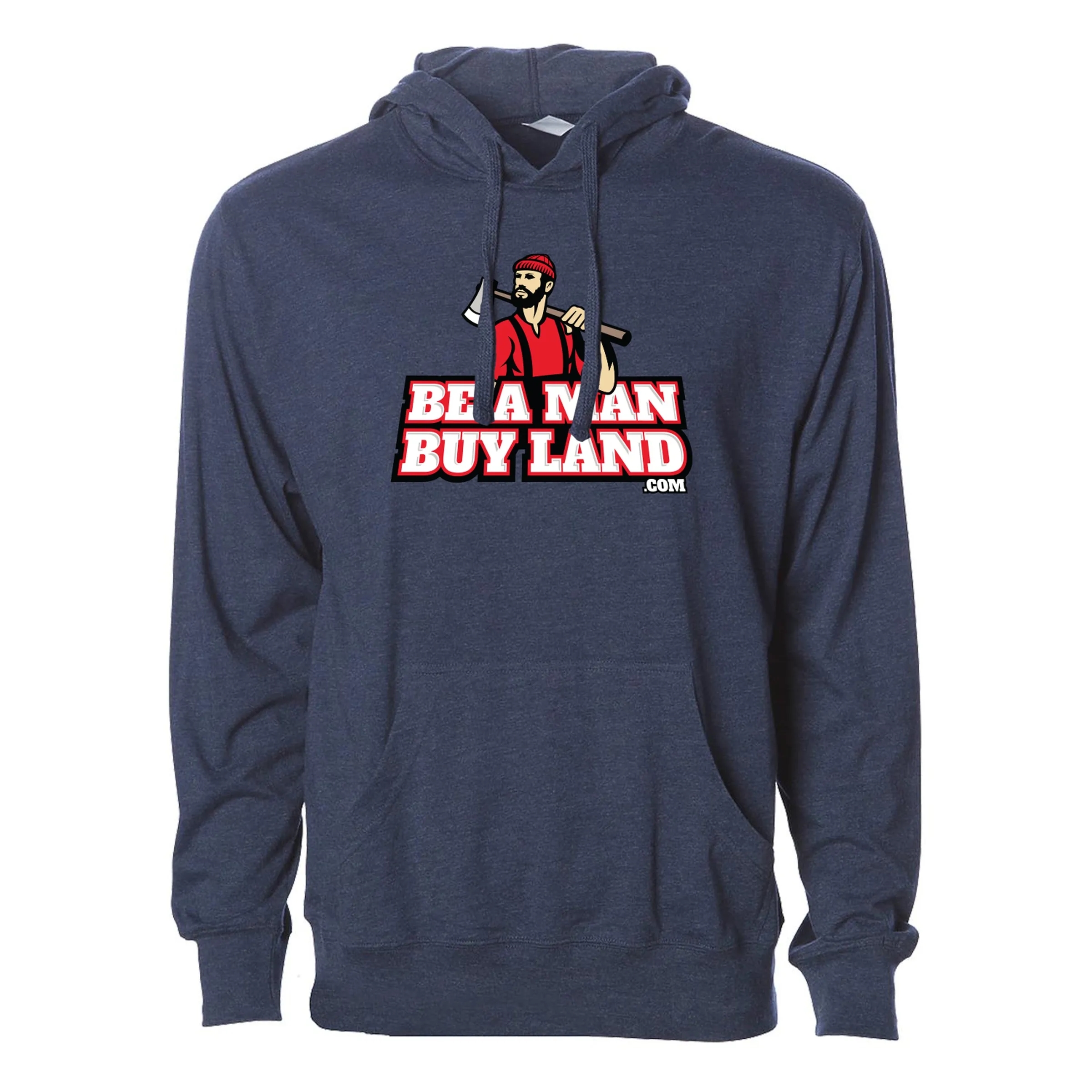 Independent Trading Co. Lightweight Jersey Hooded Pullover 1