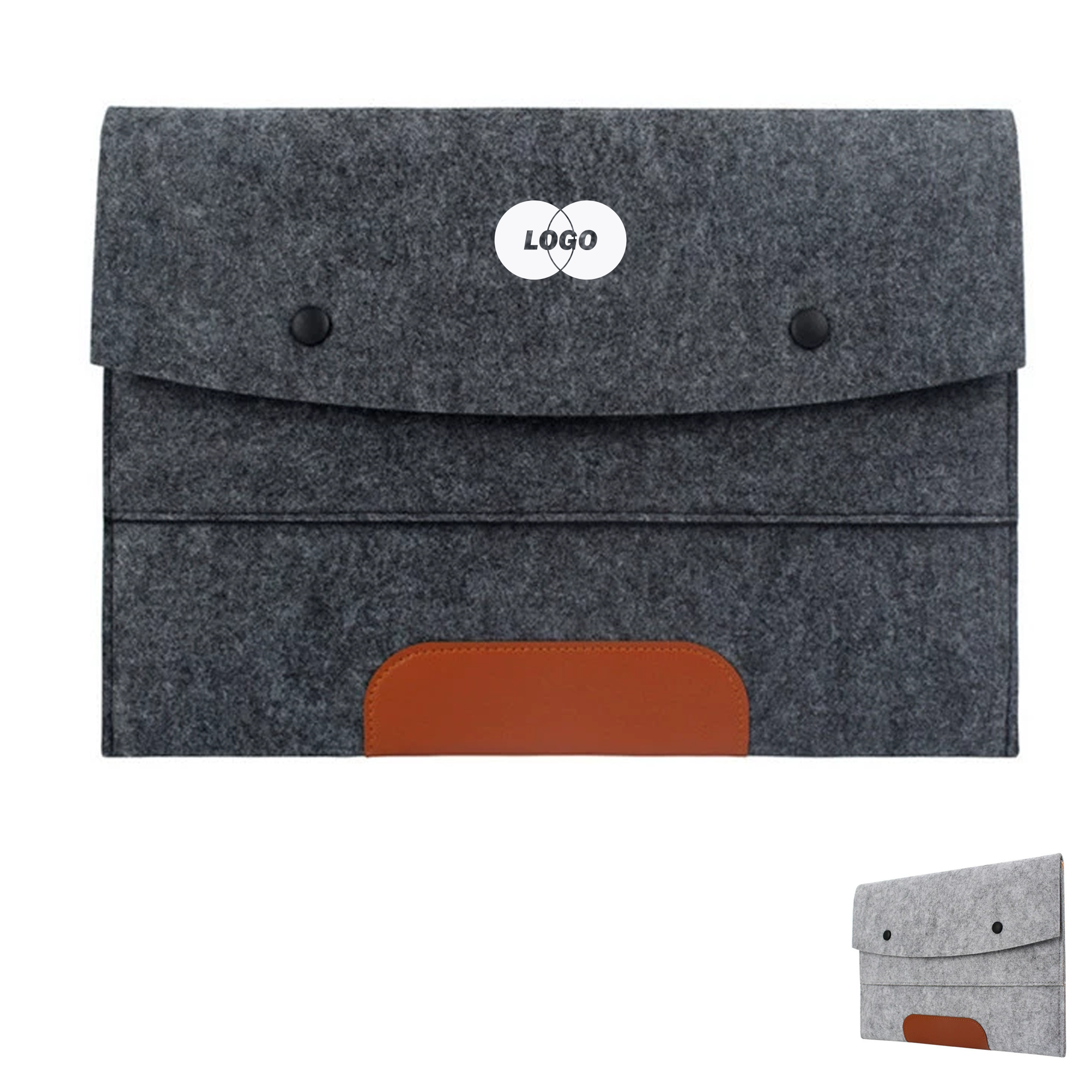 MOQ50 Protective Felt Sleeve for 13-Inch Notebook 2