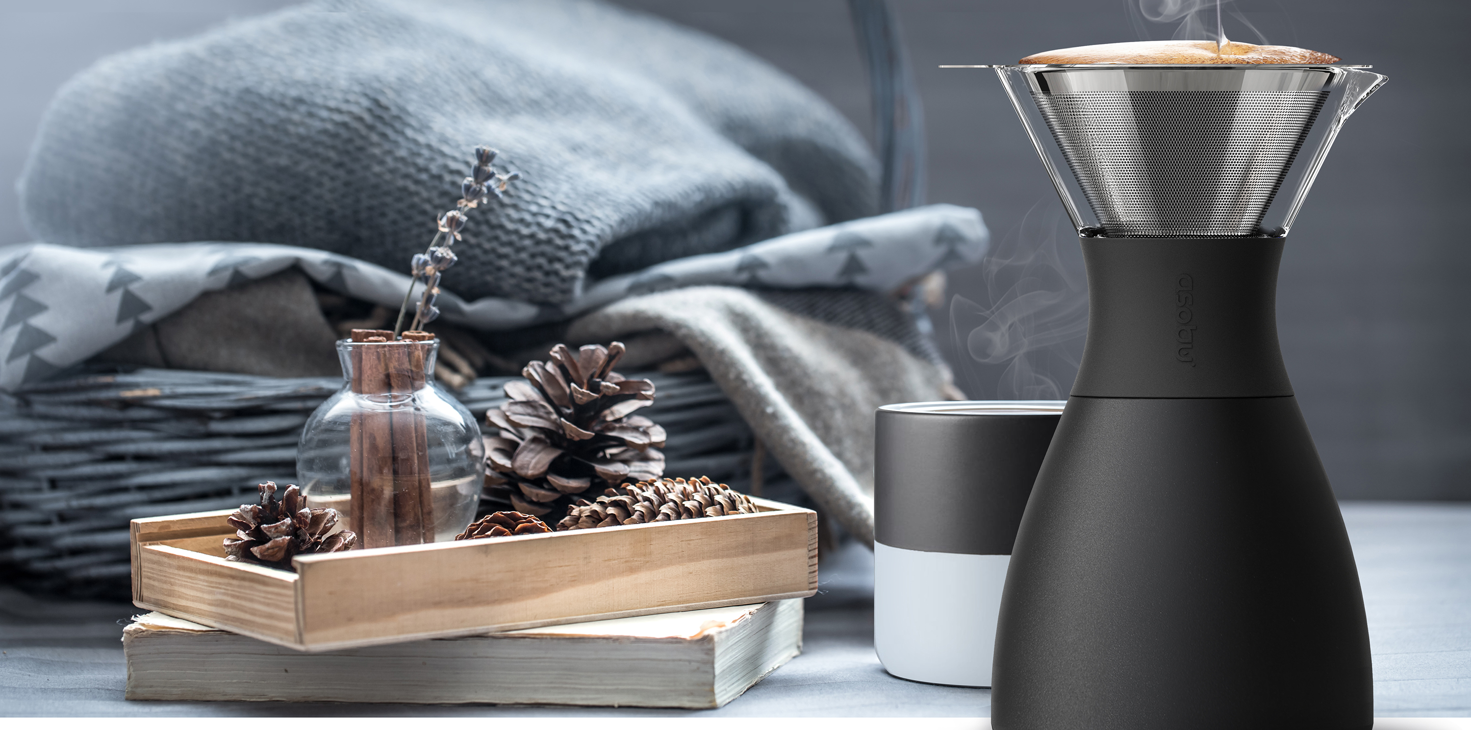 Asobu 40 Oz. Pourover Insulated Coffee Maker 49