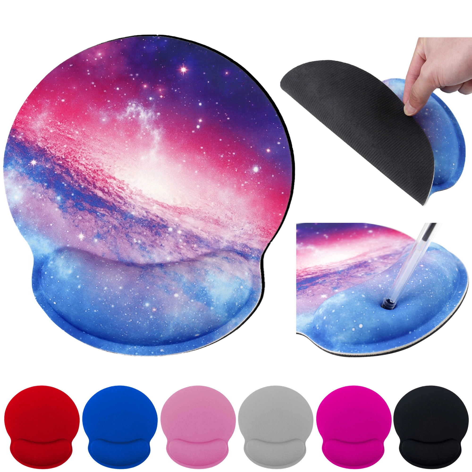 Memory Foam Mouse Pad With Wrist Rest