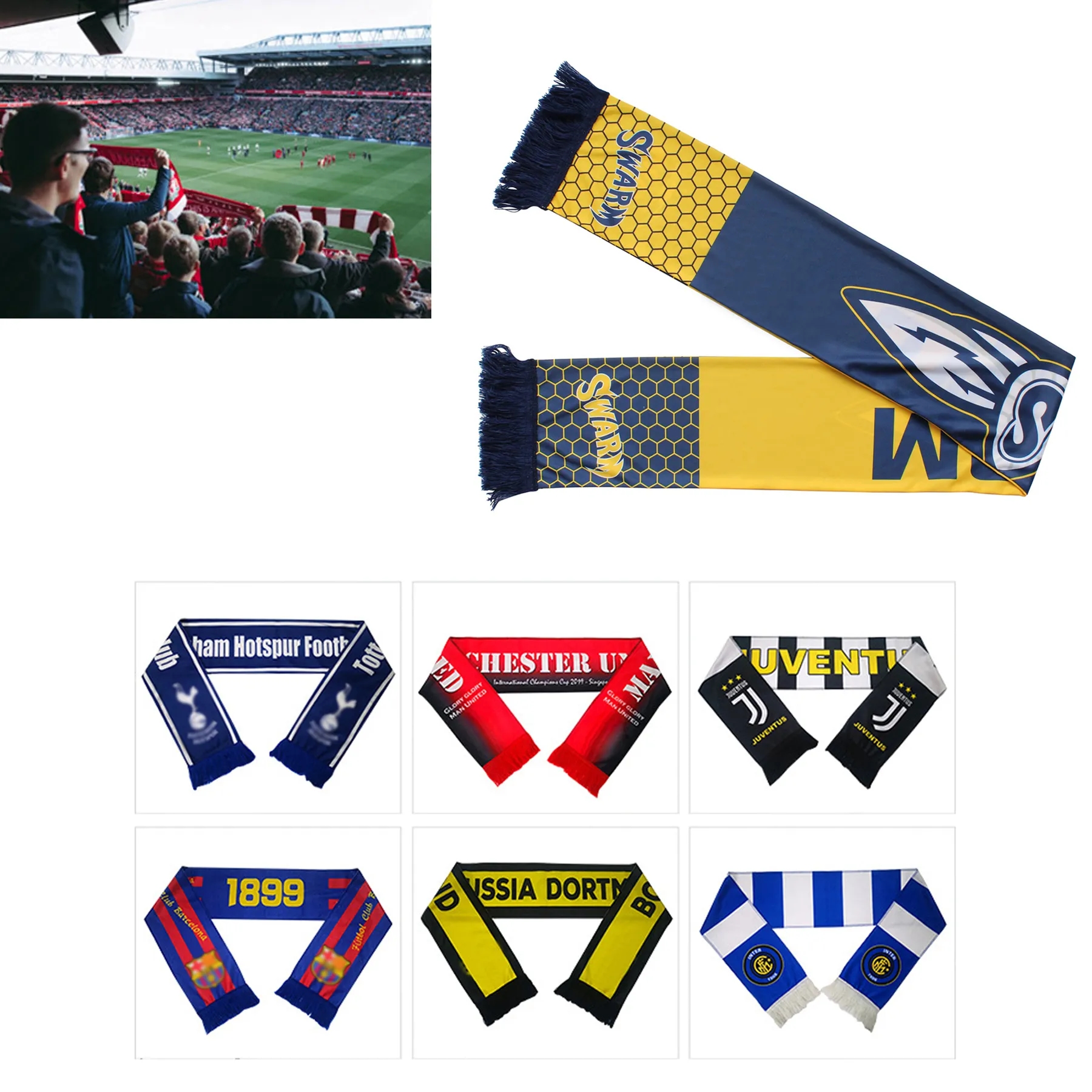 Dye Sublimation Stadium Scarf 8