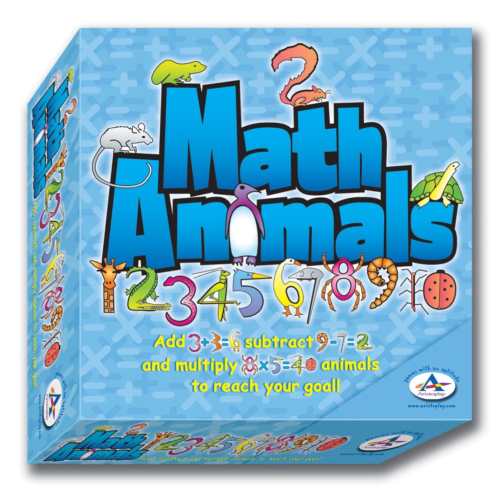 Math Animals Game - Subtraction Addition Multiplication 3