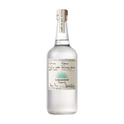 Etched Casamigos Blanco Tequila Liquor Bottle