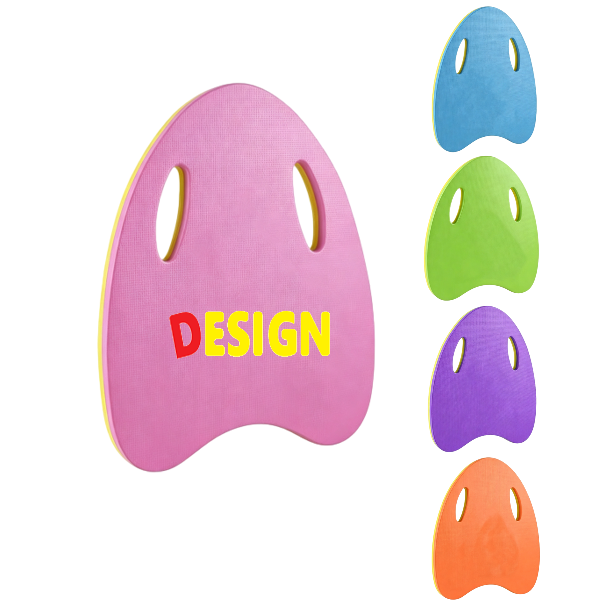 A Shape EVA Swim Training Board for Children and Adults 2