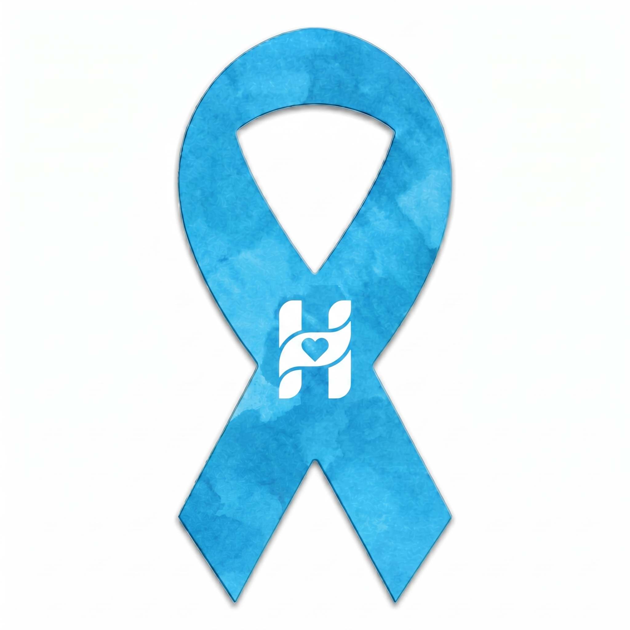 3.8" Ribbon Magnet sticker