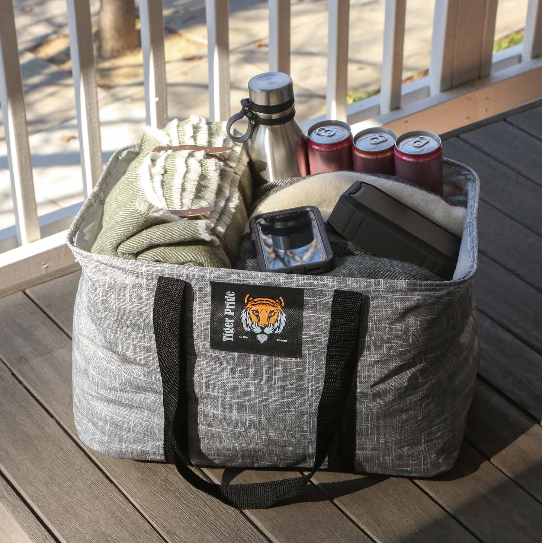 Bohemian Non-Woven Collapsible Tote Bag 25