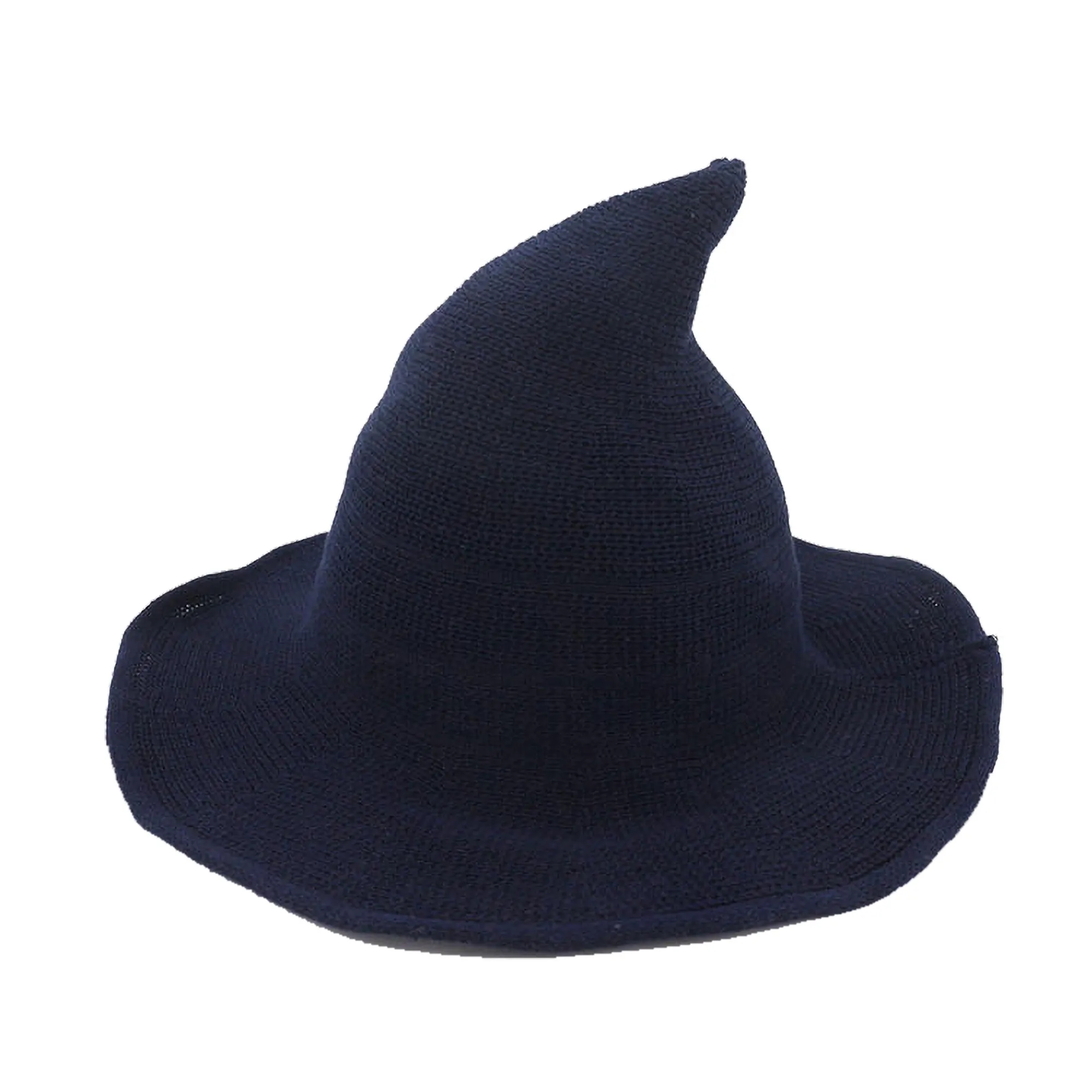 Chic Foldable Witch Hat Versatile Style Halloween Wizerd 14