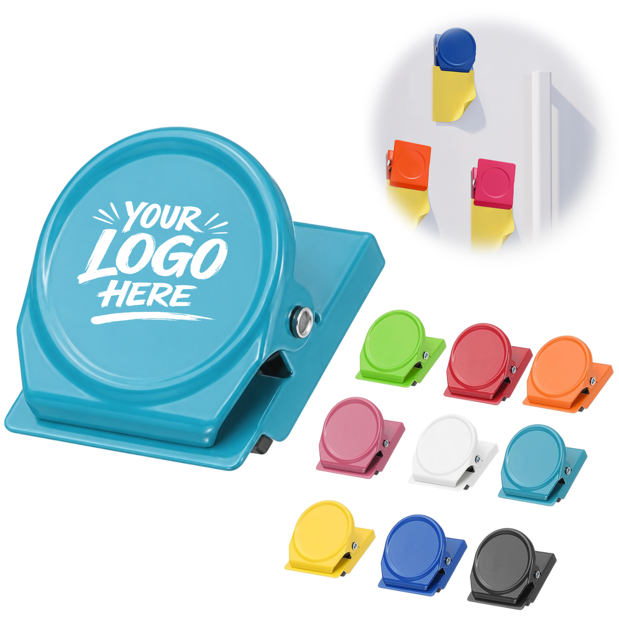 Metal Magnetic Memo Clip For Refrigerator Notes 2