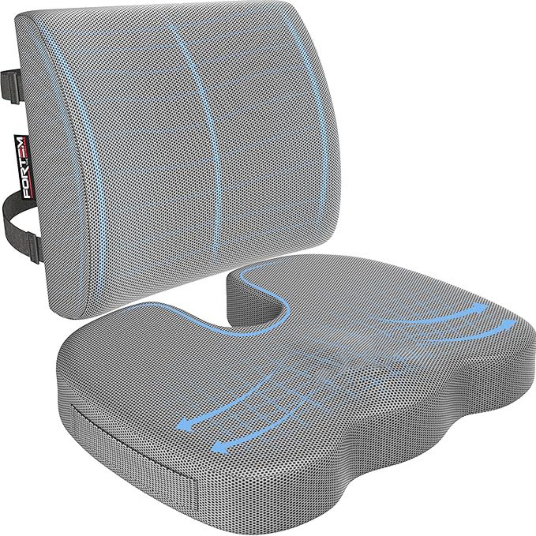 Memory Foam Seat Cushion and Lumbar Support 33