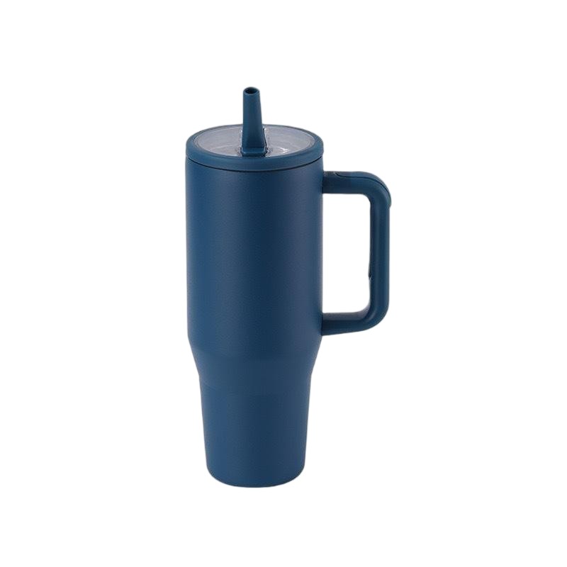 40 oz Leak Proof Insulated Tumbler W/ Straw & Lid 13