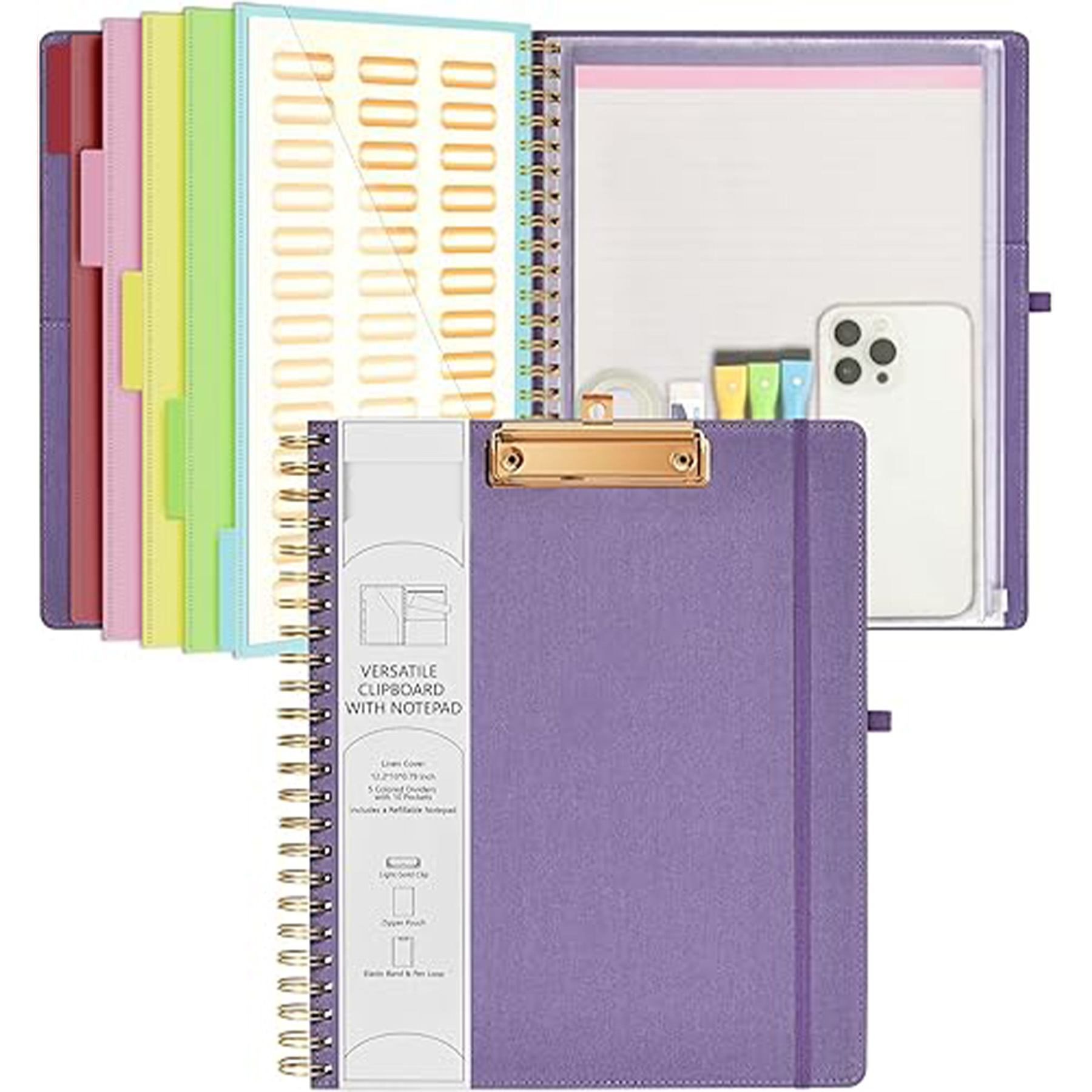 Portable Clipboard Combination With Folder And Notepad 33