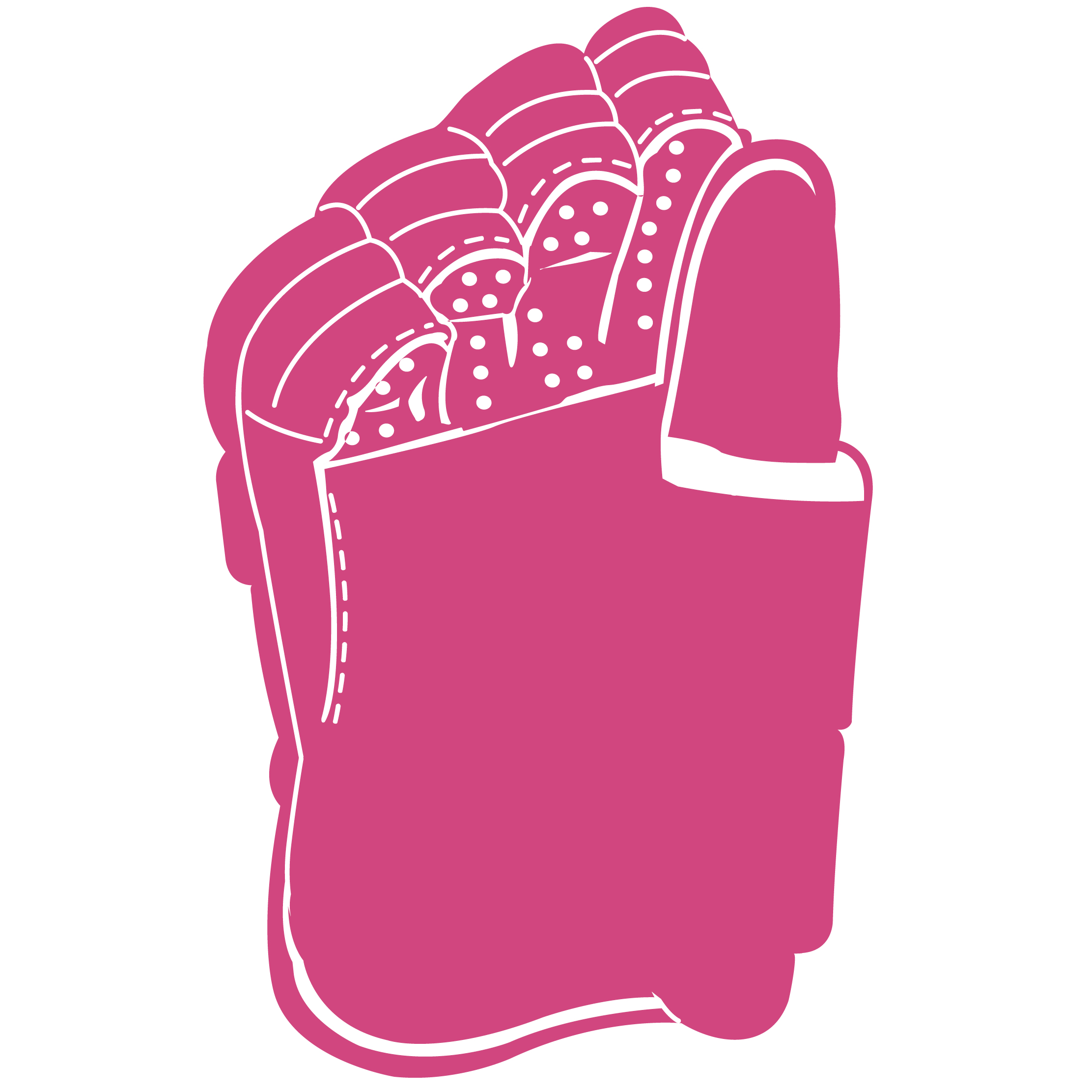 Foam Hockey Glove Hand 56